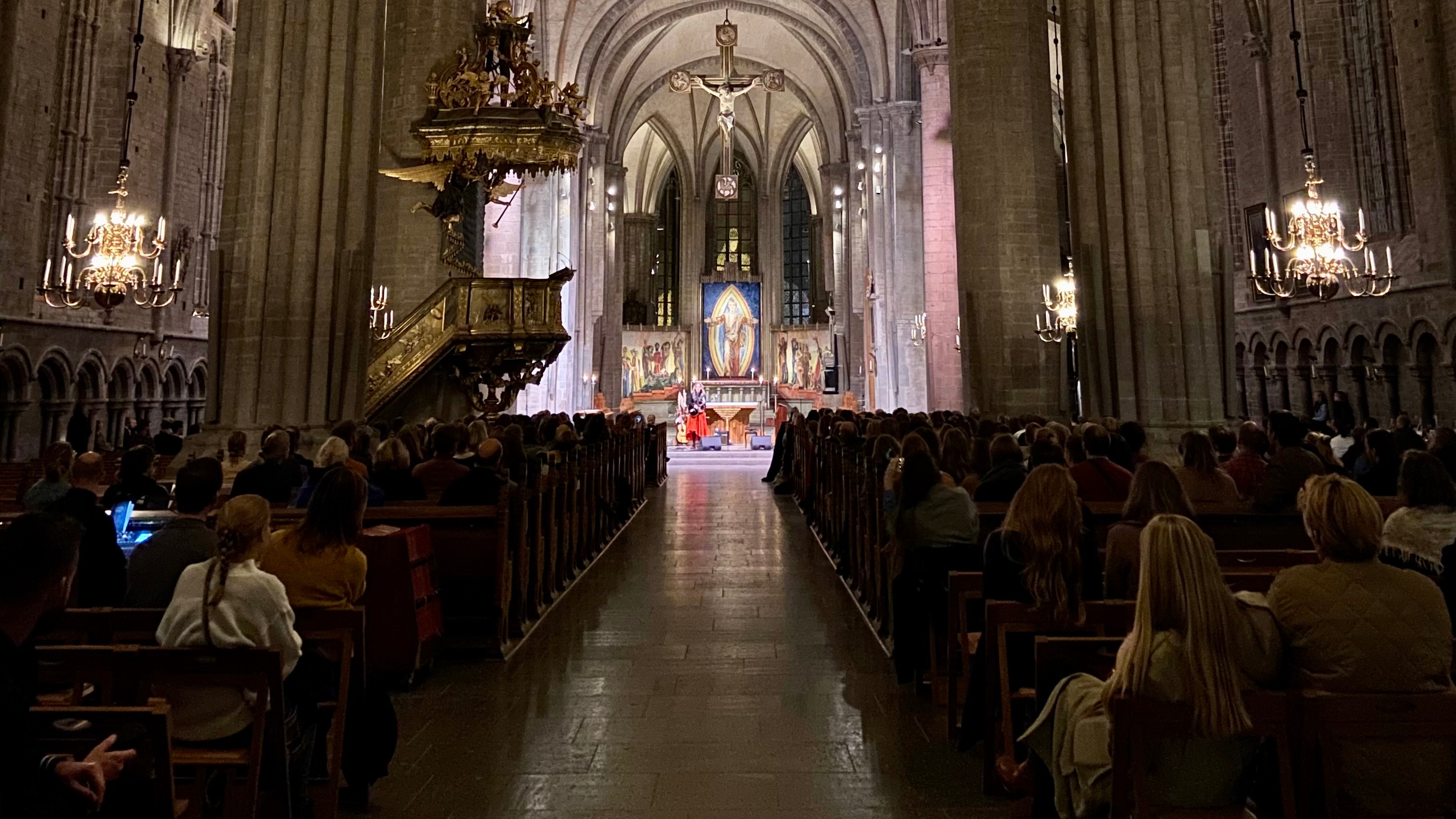 Årets upplaga av Pilgrims höstmöte ägde delvis rum i Linköpings domkyrka.