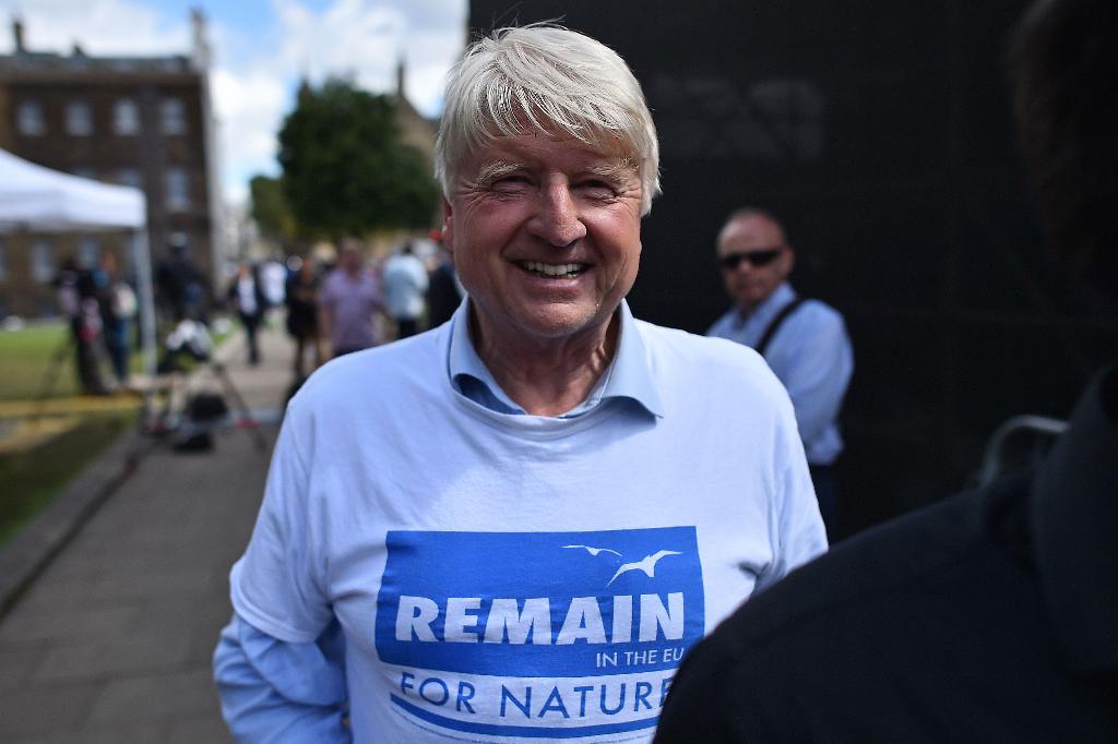 <strong> DELT: </strong> Ja eller nei til EU? Britene er uenige. Stanley Johnson vil at Storbritannia skal bli i EU.