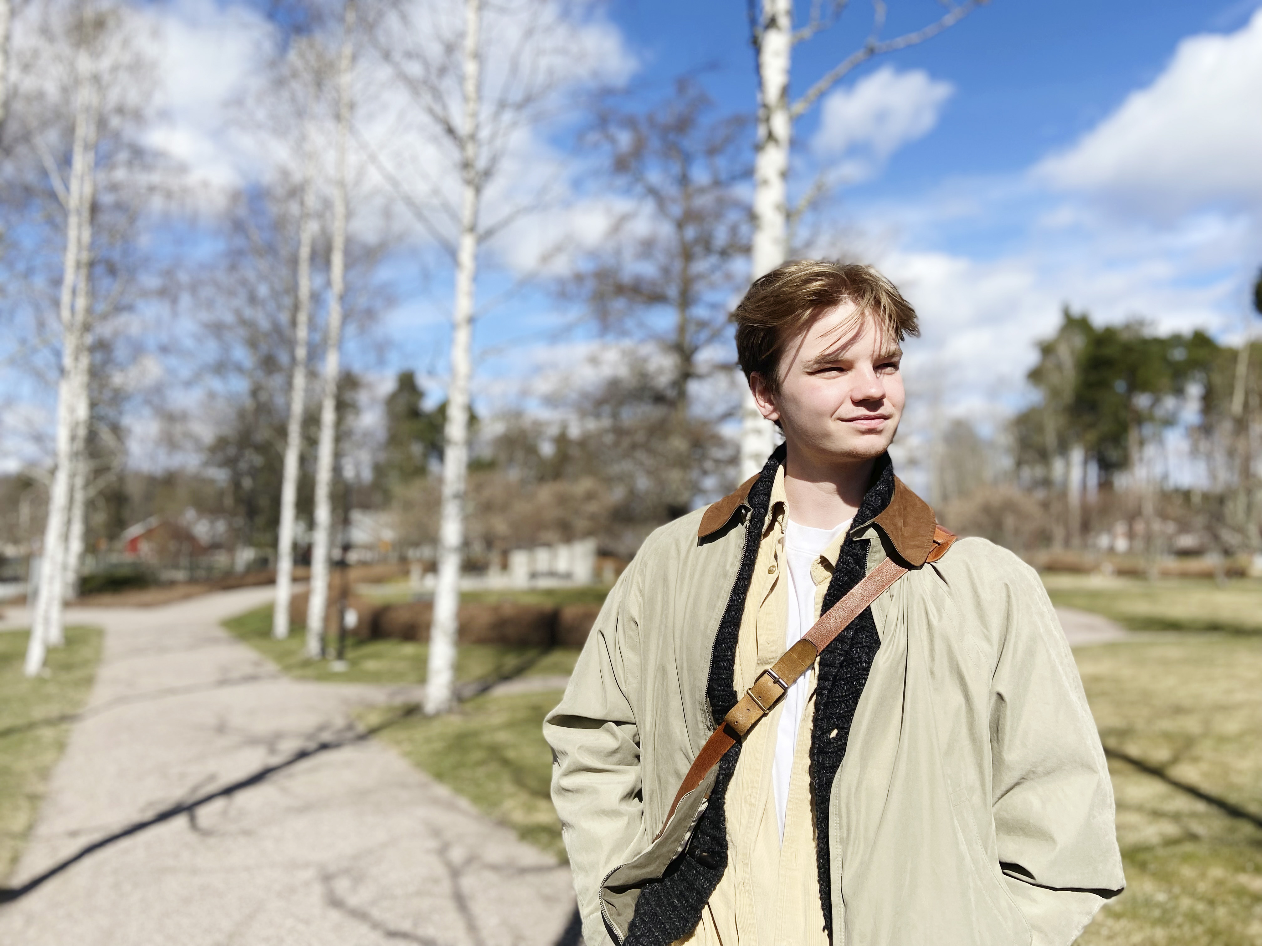 Martin Hilding, blivande präst.