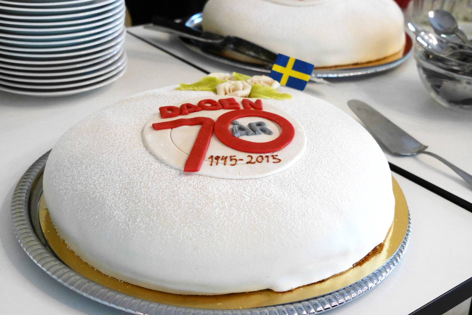 Dagens jubileumsturné i Saronkyrkan, Göteborg. Dagen 70 år