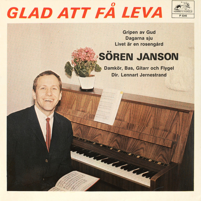 "Glad att få leva", ep från 1969 med Sören Janson som sjunger egna sånger.