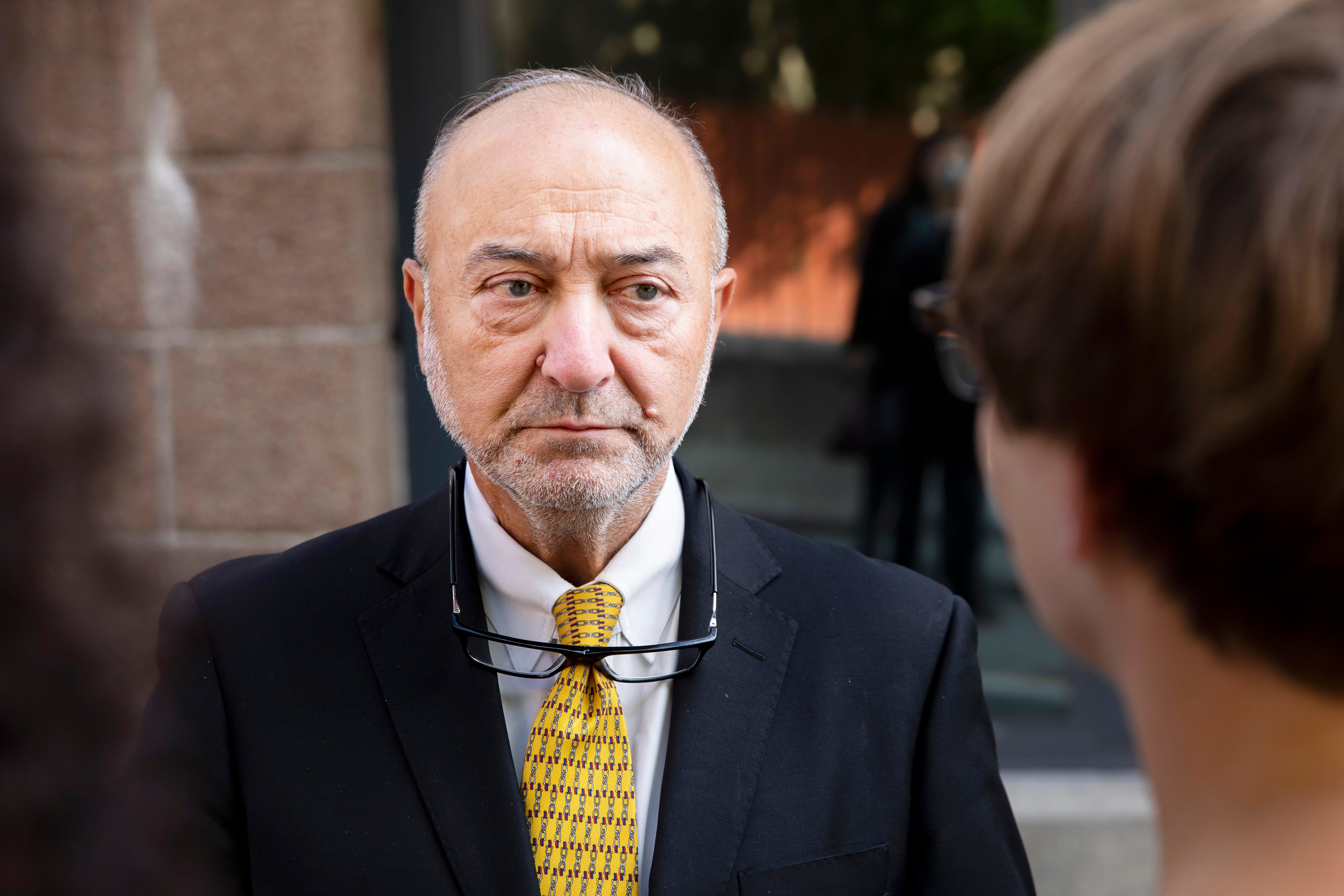 Oslo  20180821.
Forstander Ervin Kohn i den j¯diske menigheten pÂ St. Hanshaugen i Oslo f¯r lanseringen av nettstedet j¯dedommen.no.
Foto: Tore Meek / NTB scanpix