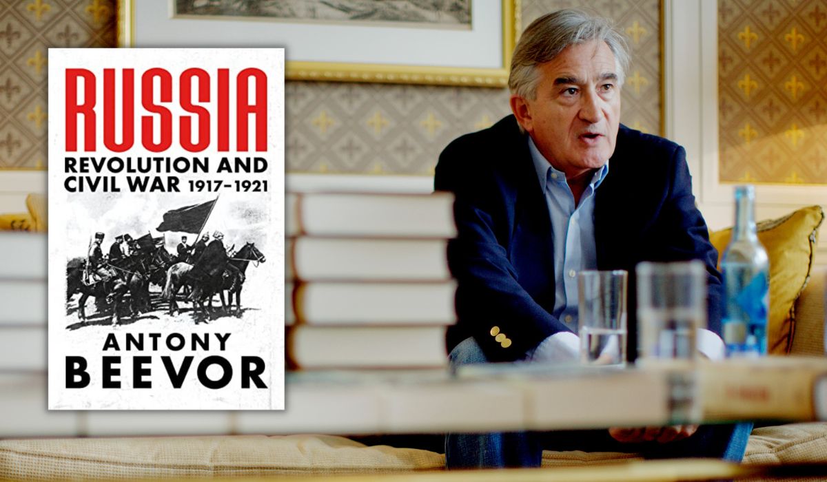 Rystende om den russiske revolusjon fra Antony Beevor 