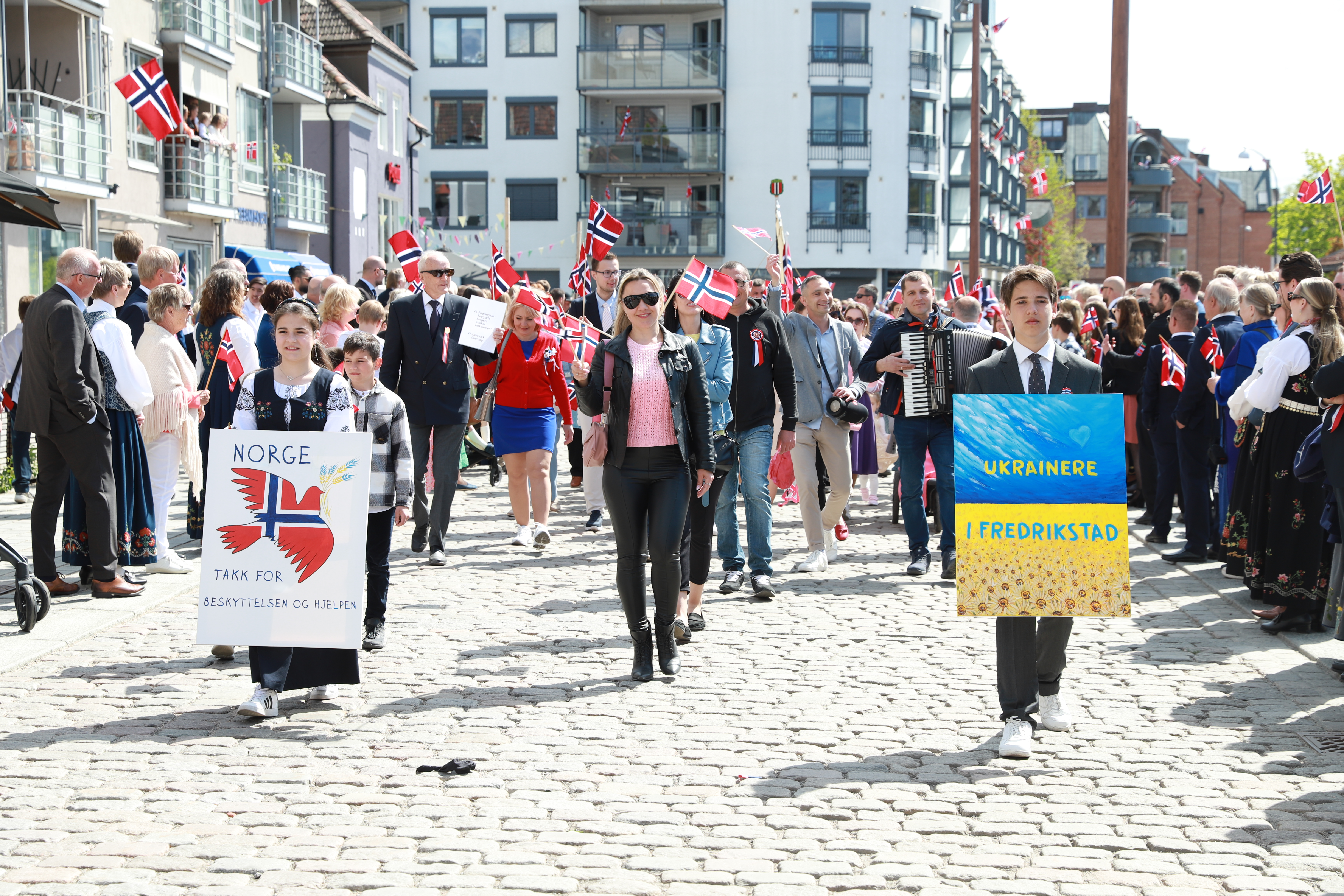 17. mai-feiring i Fredrikstad.