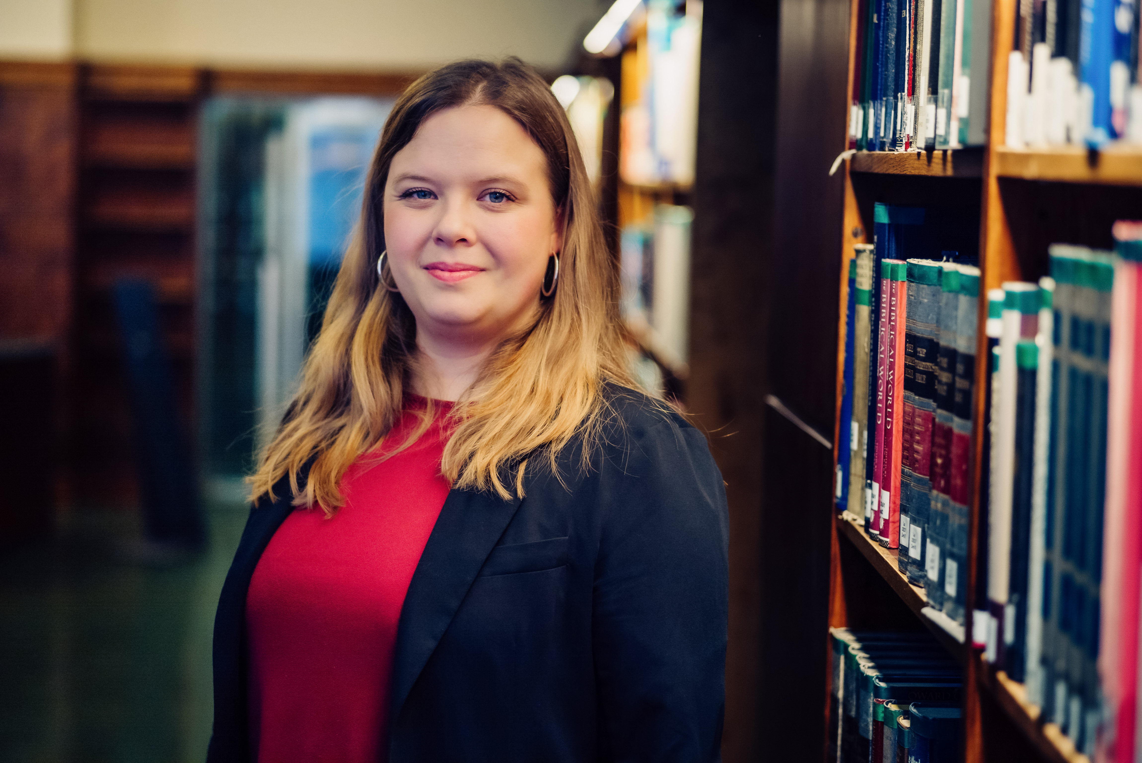 Forbundsleder i Bibliotekarforbundet, Veronicha Angell Bergli.