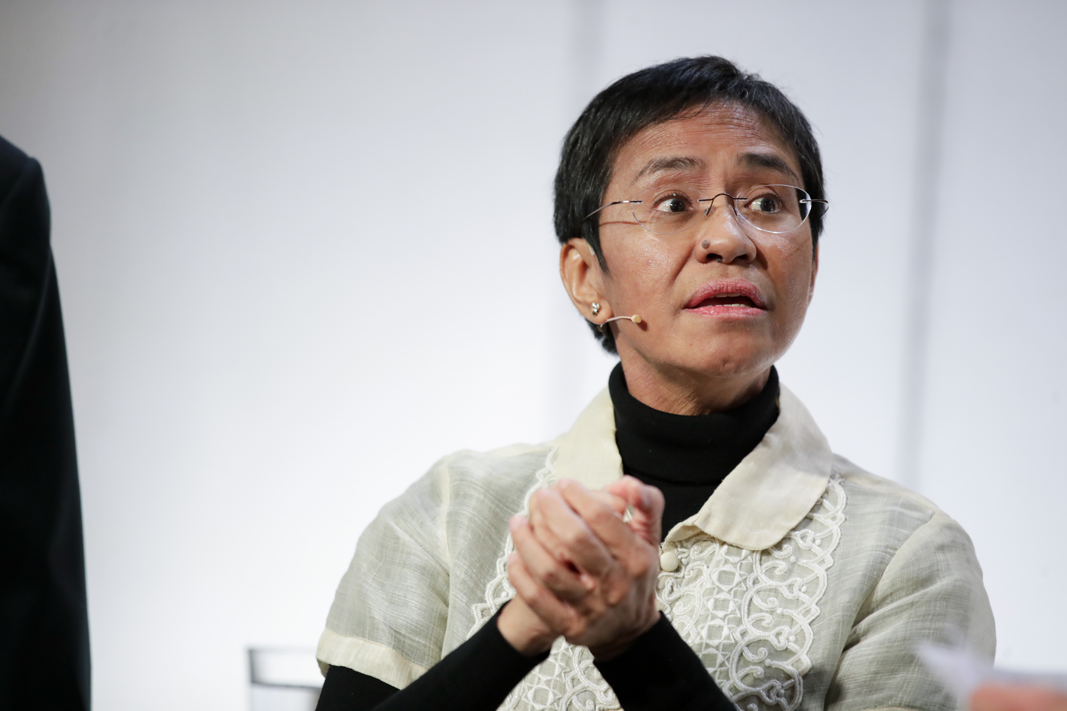 Maria Ressa nekter å stenge nyhetsside