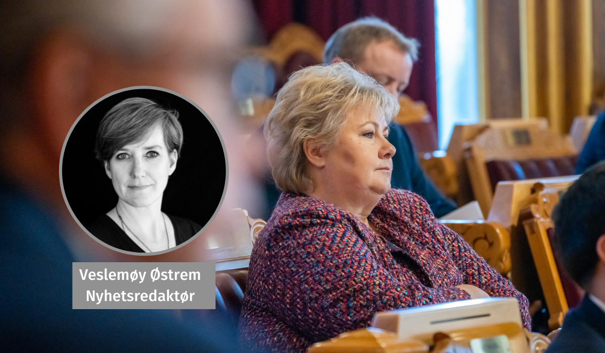 Ikke skap unødig korona-polarisering, Erna Solberg