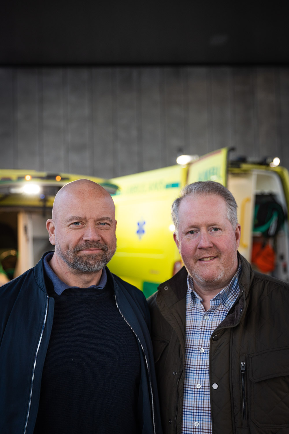 Frank Olofsson och Fredrik Hallstensson.