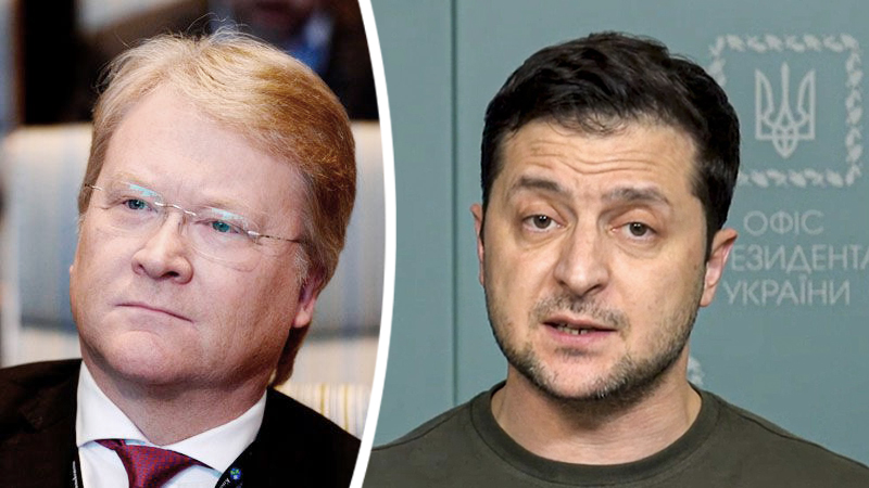 Lars Adaktusson nominerar Zelenskyj till Nobelpriset