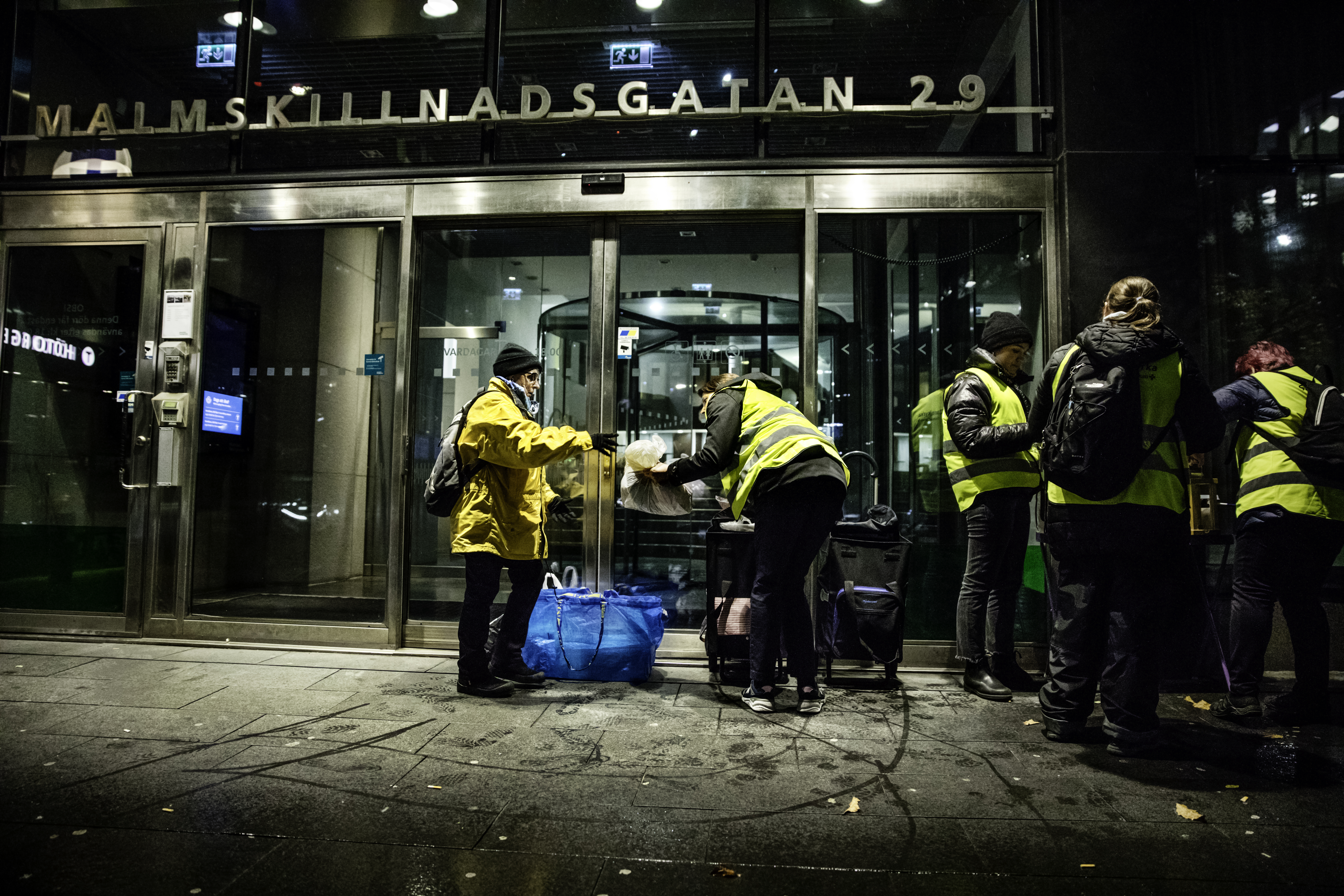 Elise Lindqvist på Malmskillnadsgatan.