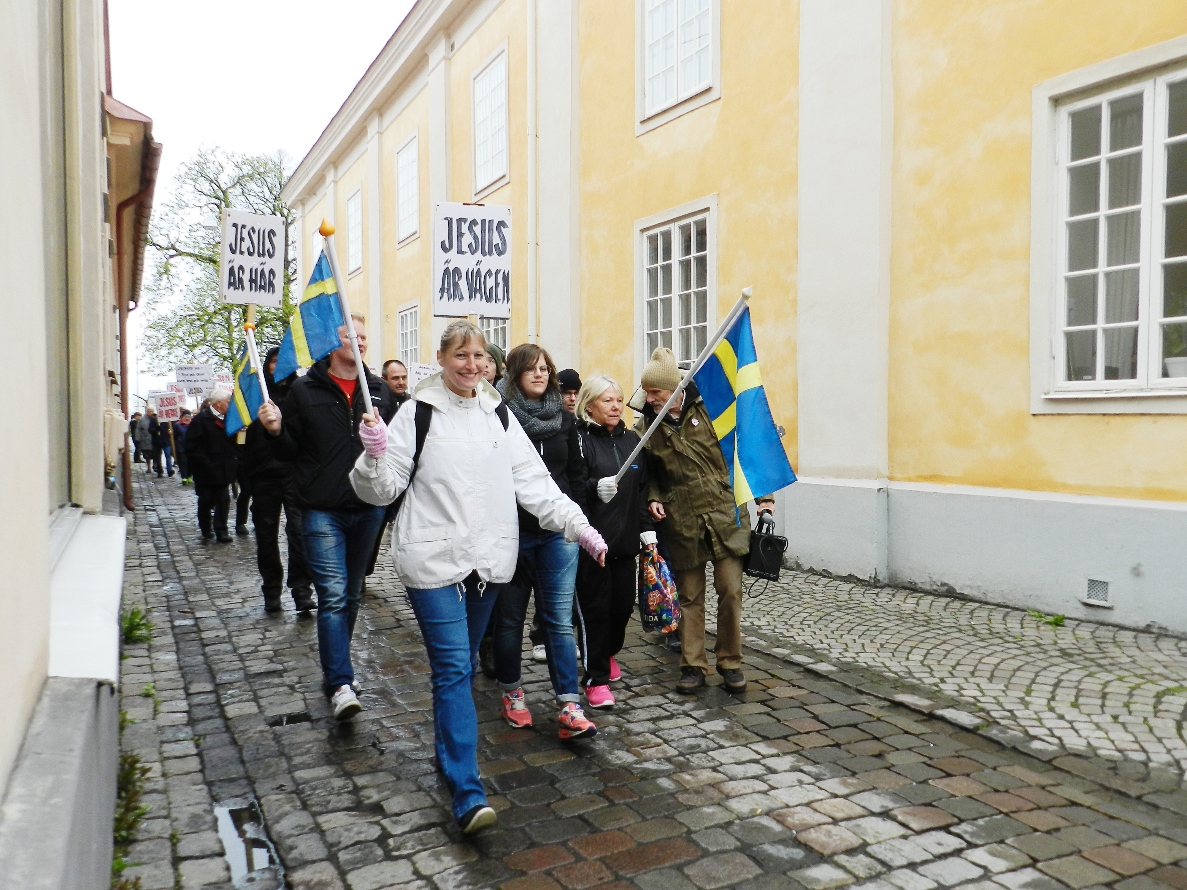 Jesusmanifestationen i Jönköping 2015.