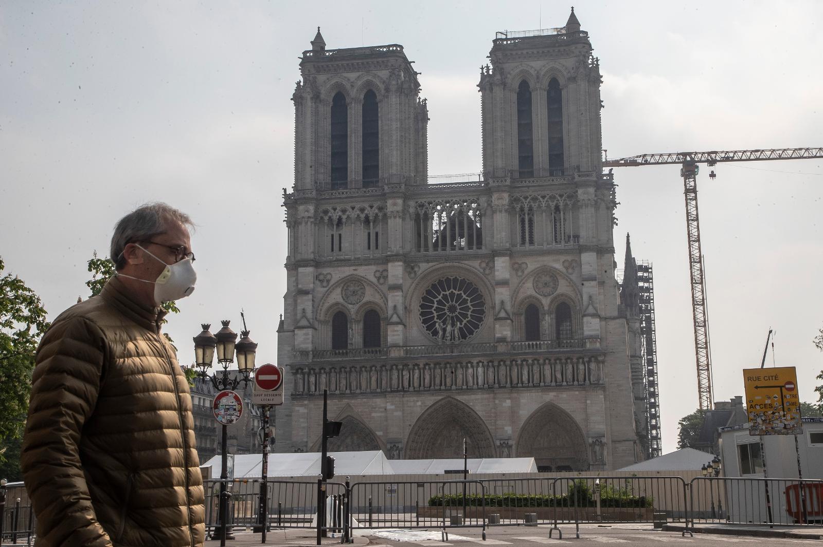 Ett år sedan branden i Notre-Dame