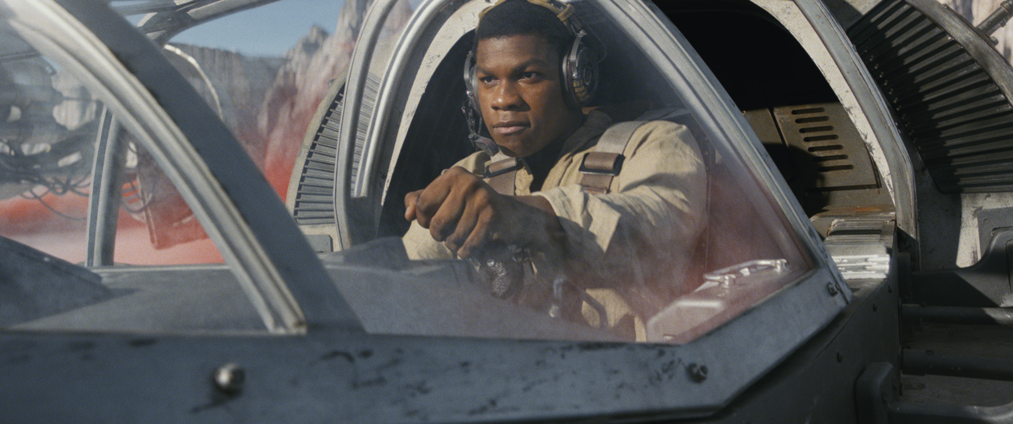 John Boyega som Finn. 