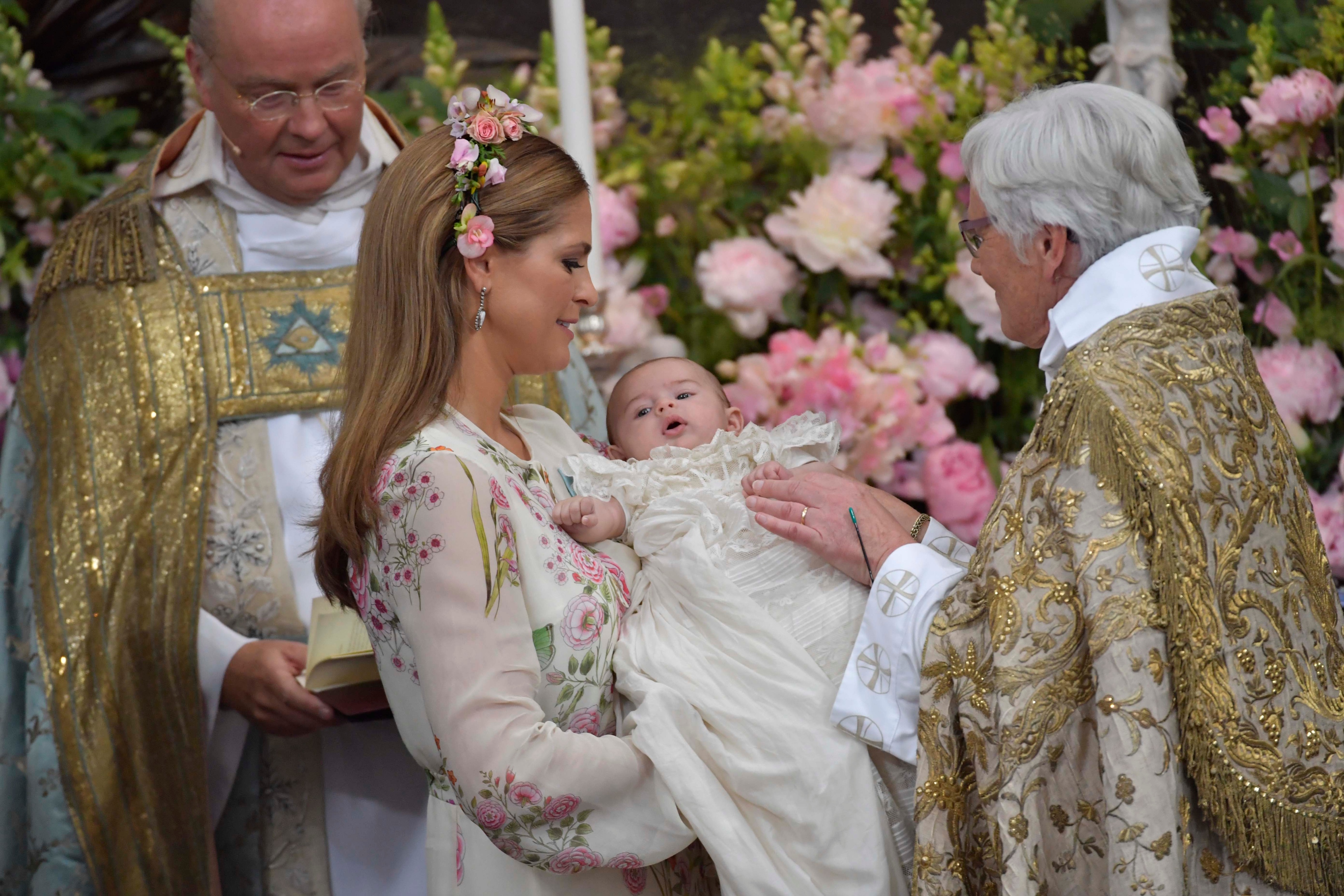 Prinsesse Adrienne ble døpt