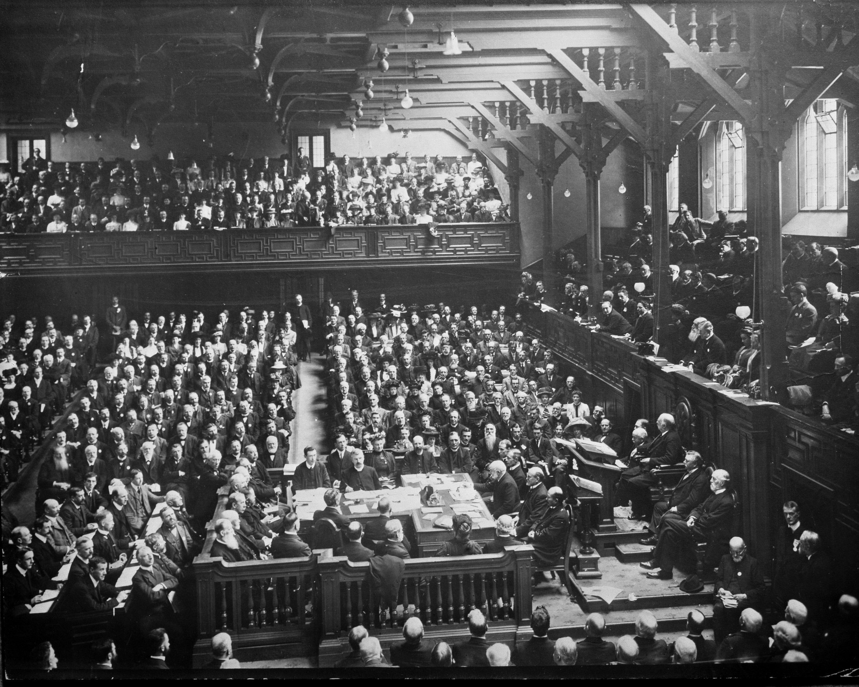 MISJON: I 1910 var delegater fra hele den protestantiske verden samlet i Edinburgh for å diskutere misjon.