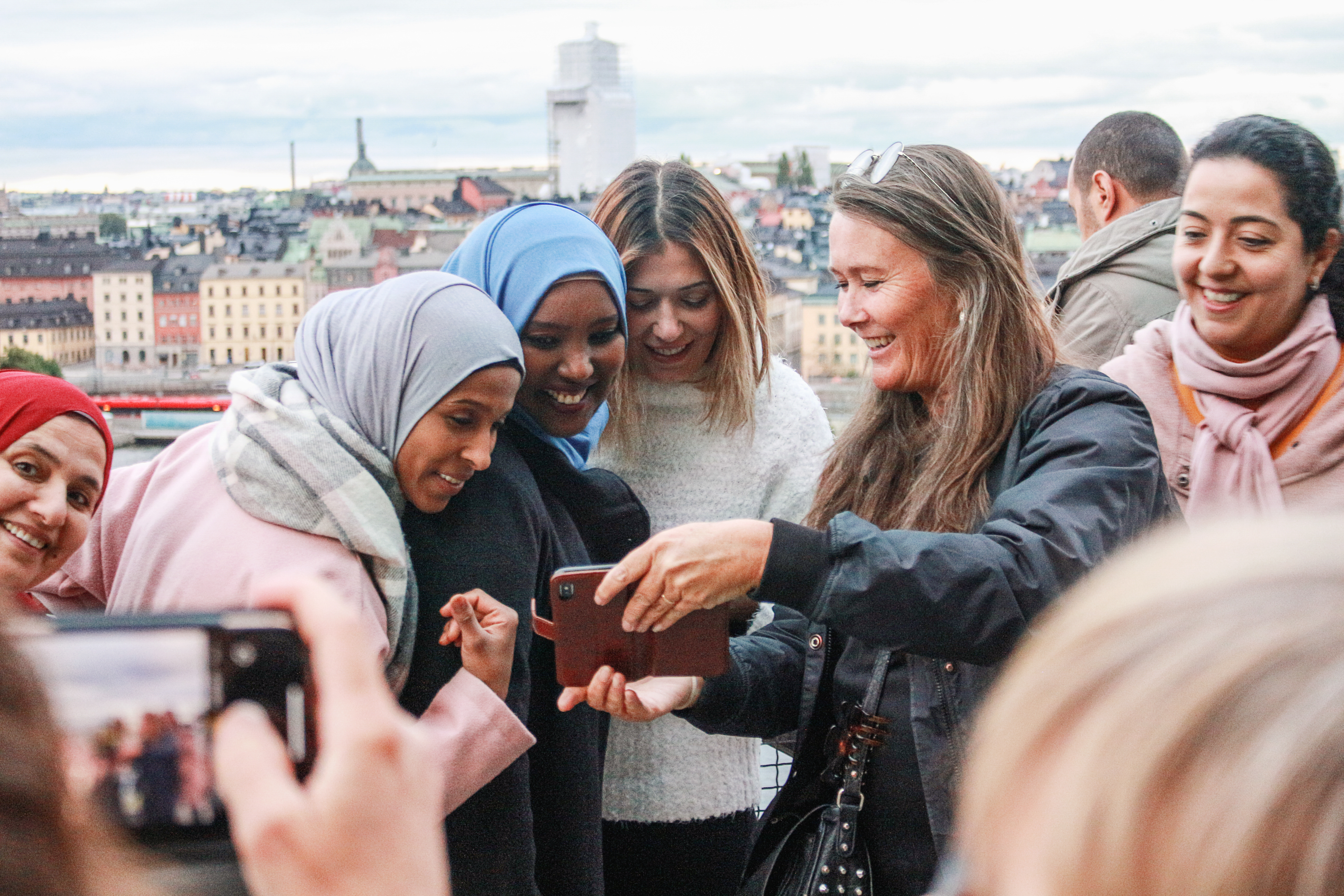 Stocksbergskyrkans språkkafé i Korsberga fick Vetlanda kommuns integrationspris i somras. Nyligen firade deltagarna med en resa till Stockholm.