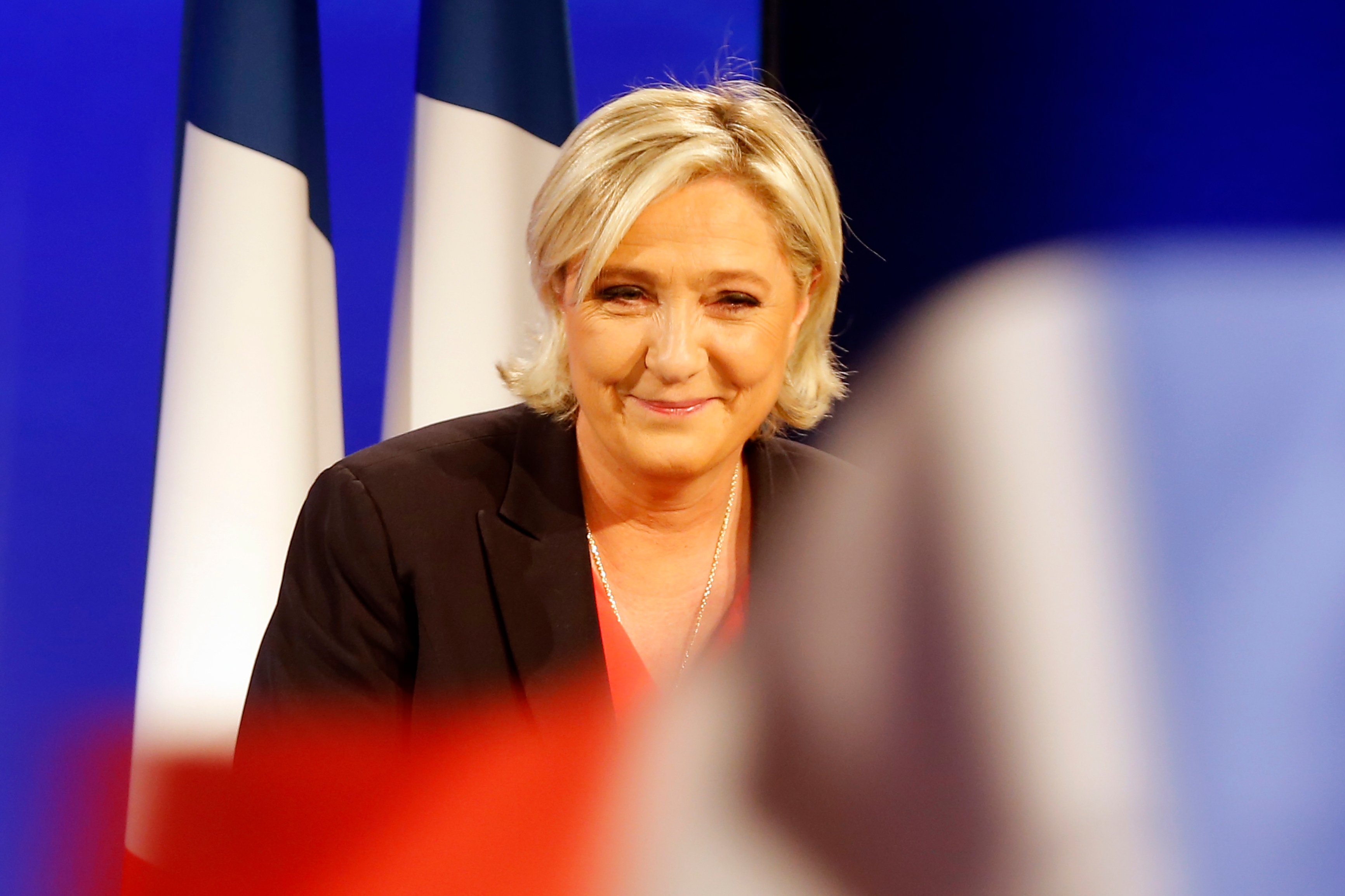 Le Pen pusser profilen