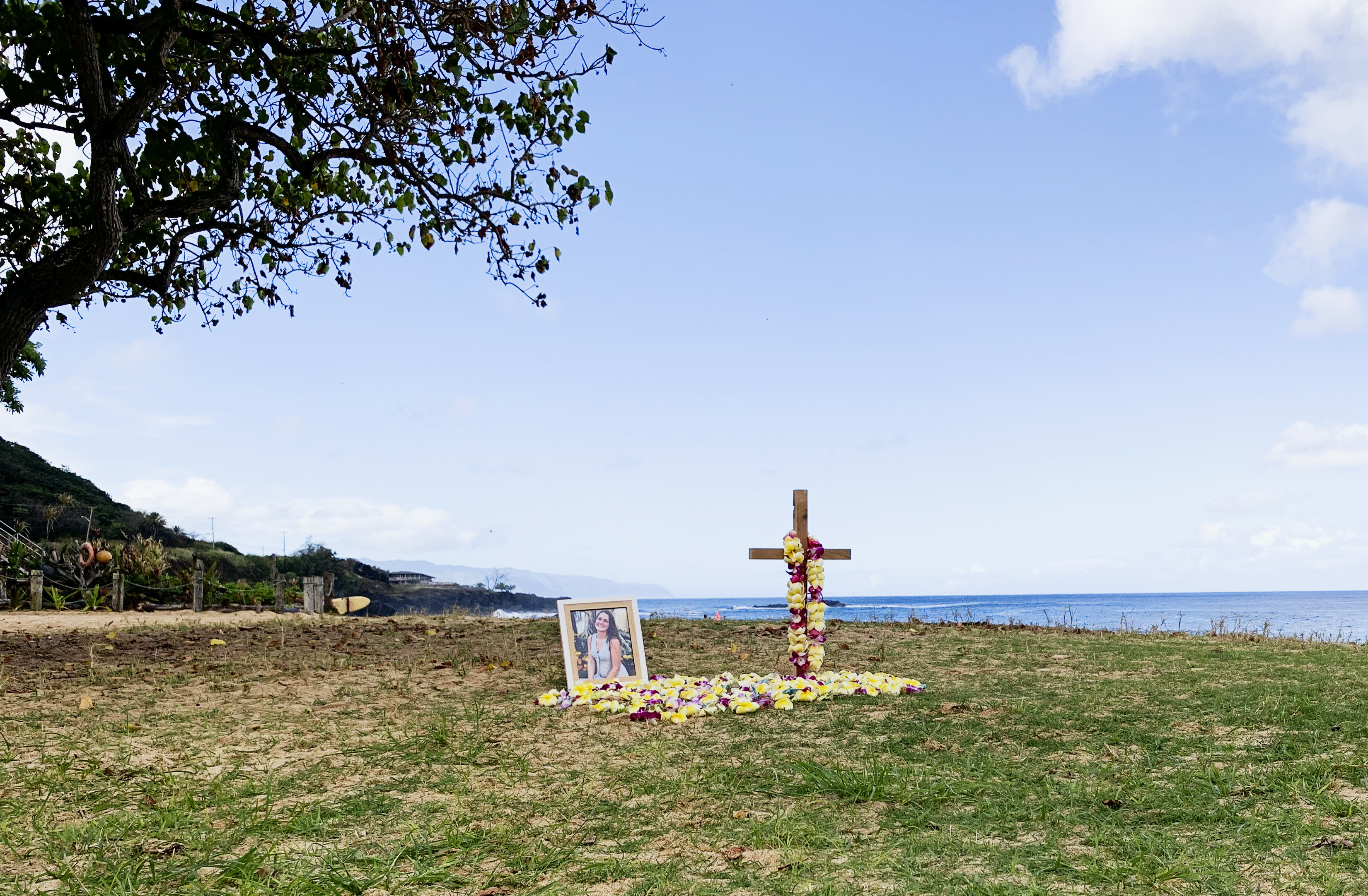 Hanna Wänerskog, 20år, sveptes bort i havet på Hawaii för ett år sedan och har aldrig setts sedan dess.

Familjen Wänerskog åkte till Hawaii för att få en bild av det som hände. Minnesstund på Hawaii.