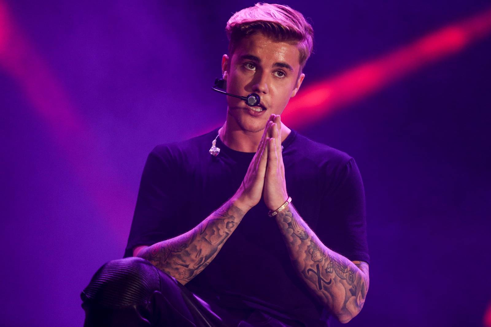 Justin Bieber deltar i Hillsongs konferens 