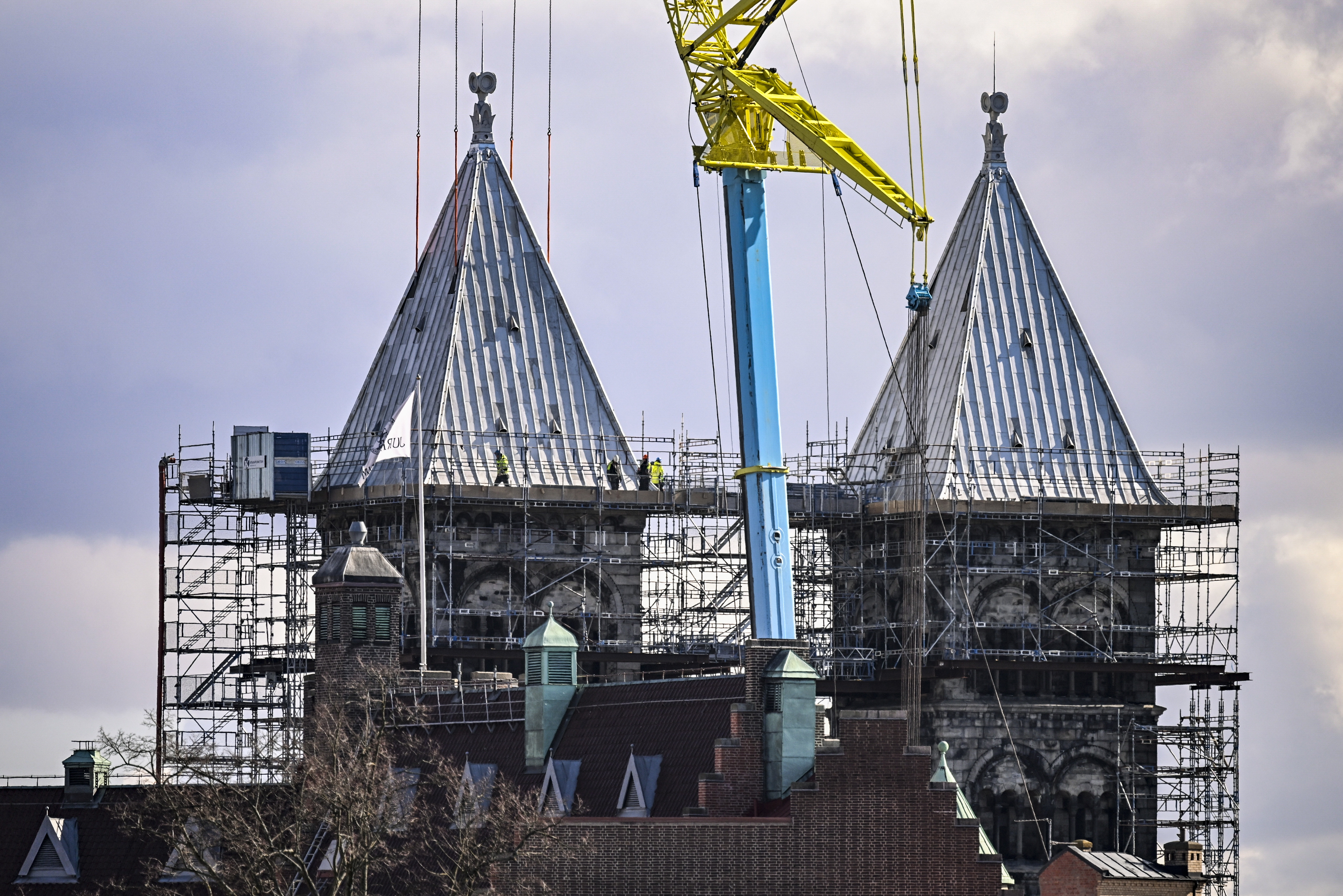 ”Tornet har landat” - domkyrkan i Lund återställd