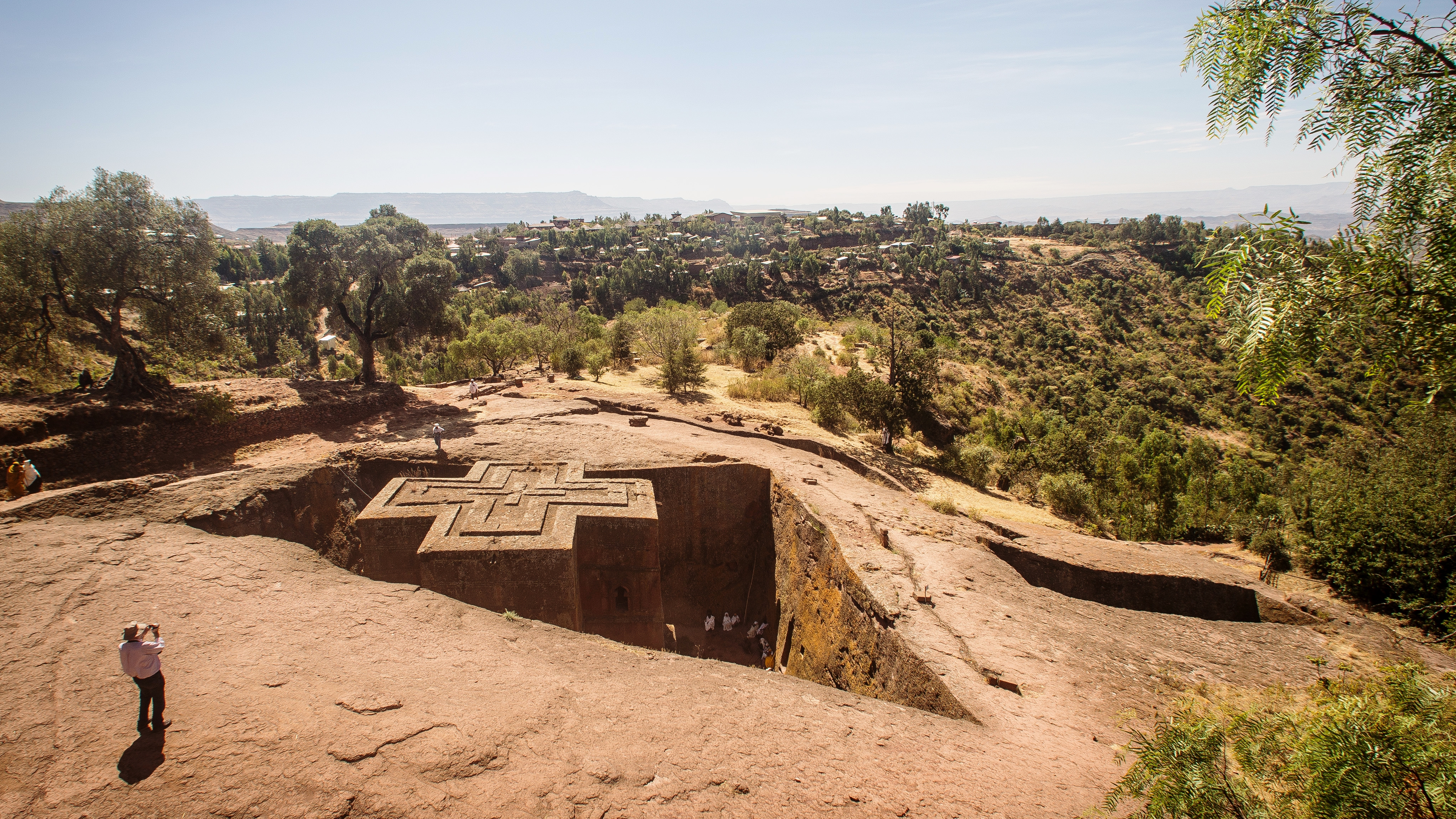 Unika klippkyrkor hotas av konflikten i Tigray