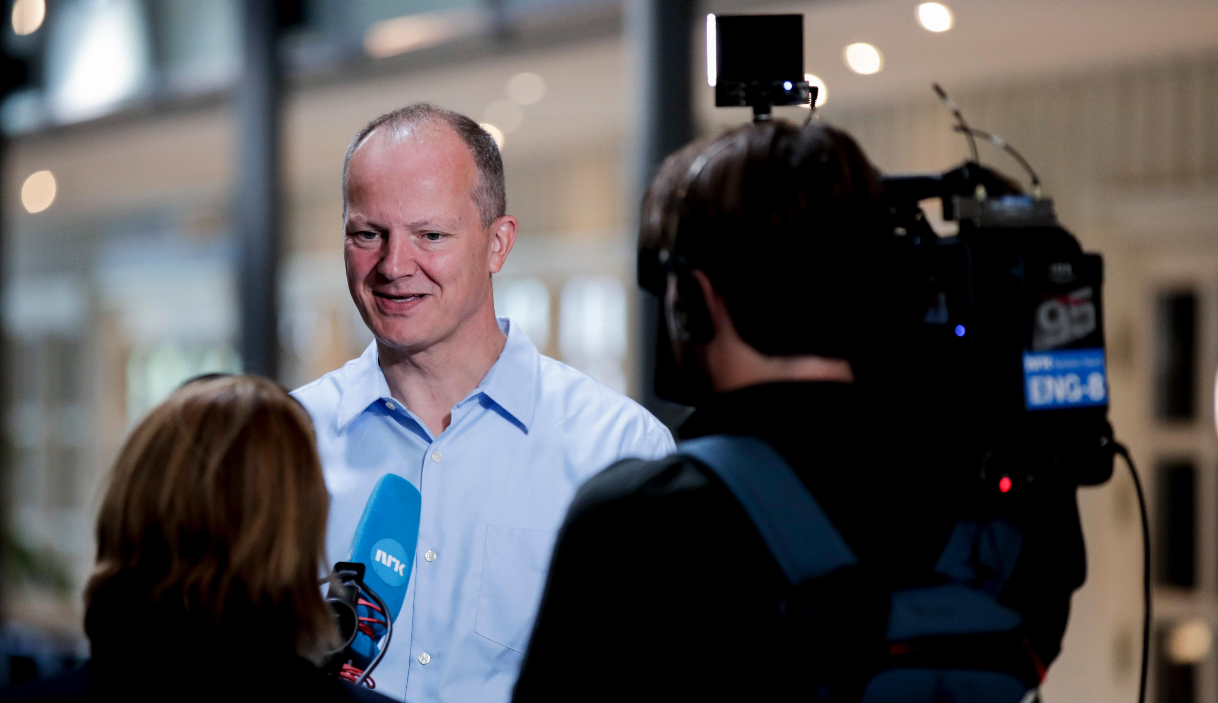 Oslo 20200905. 
Ketil Solvik-Olsen på Fremskrittspartiets landsstyre på Gardermoen.
Foto: Vidar Ruud / NTB