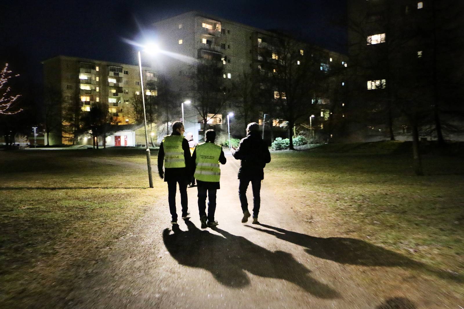 Troende gör natten säkrare i Botkyrka