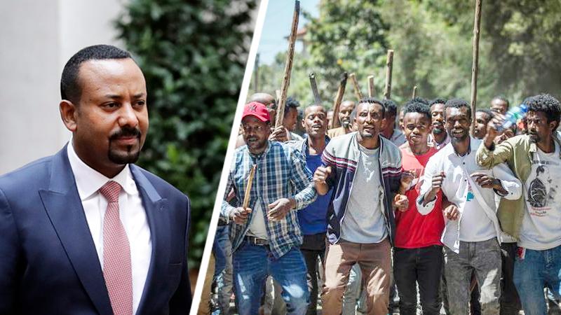 Över 60 döda vid protester mot kristna fredspristagaren Abiy Ahmed