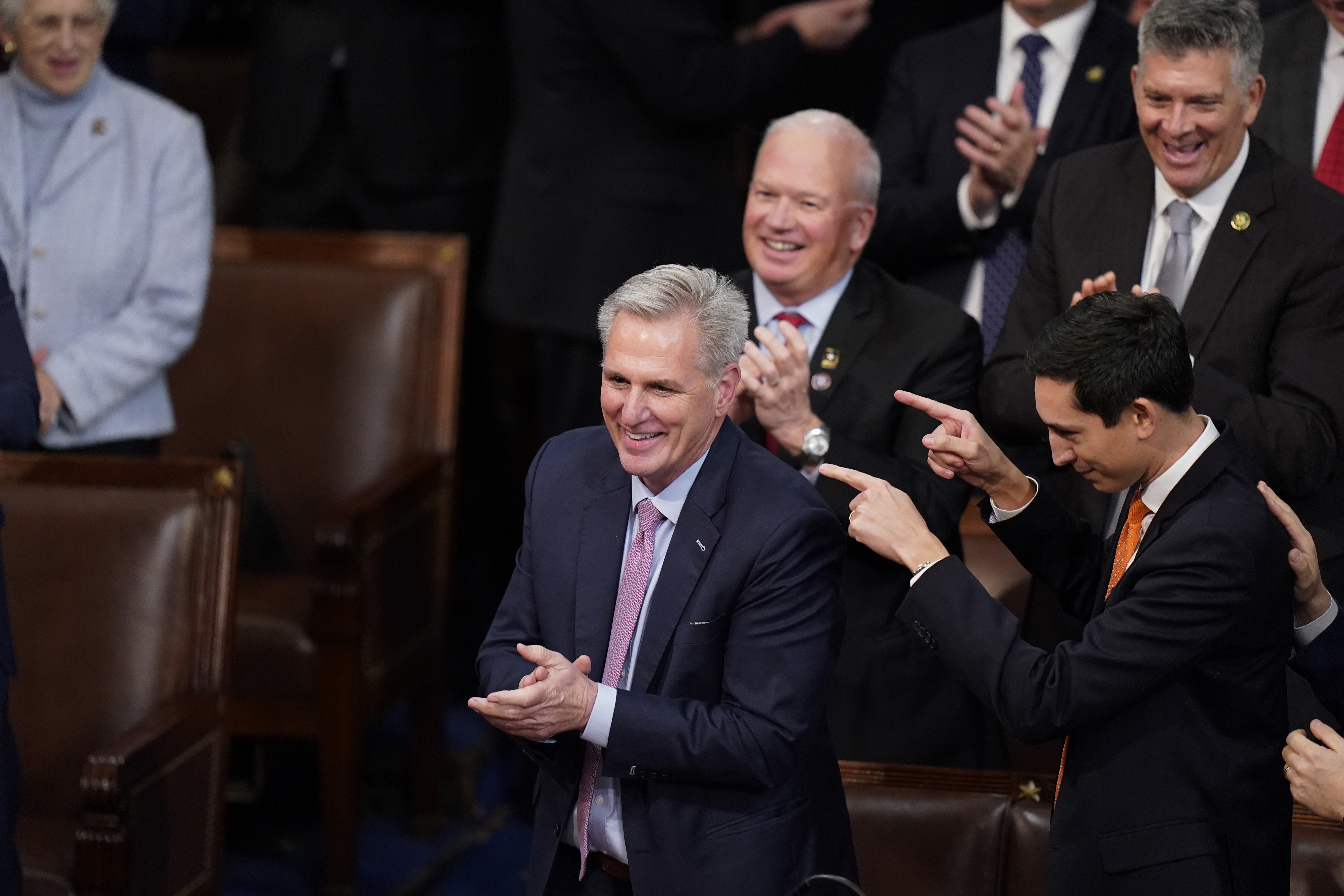 Kevin McCarthy ble omsider valgt til leder for Representantenes hus