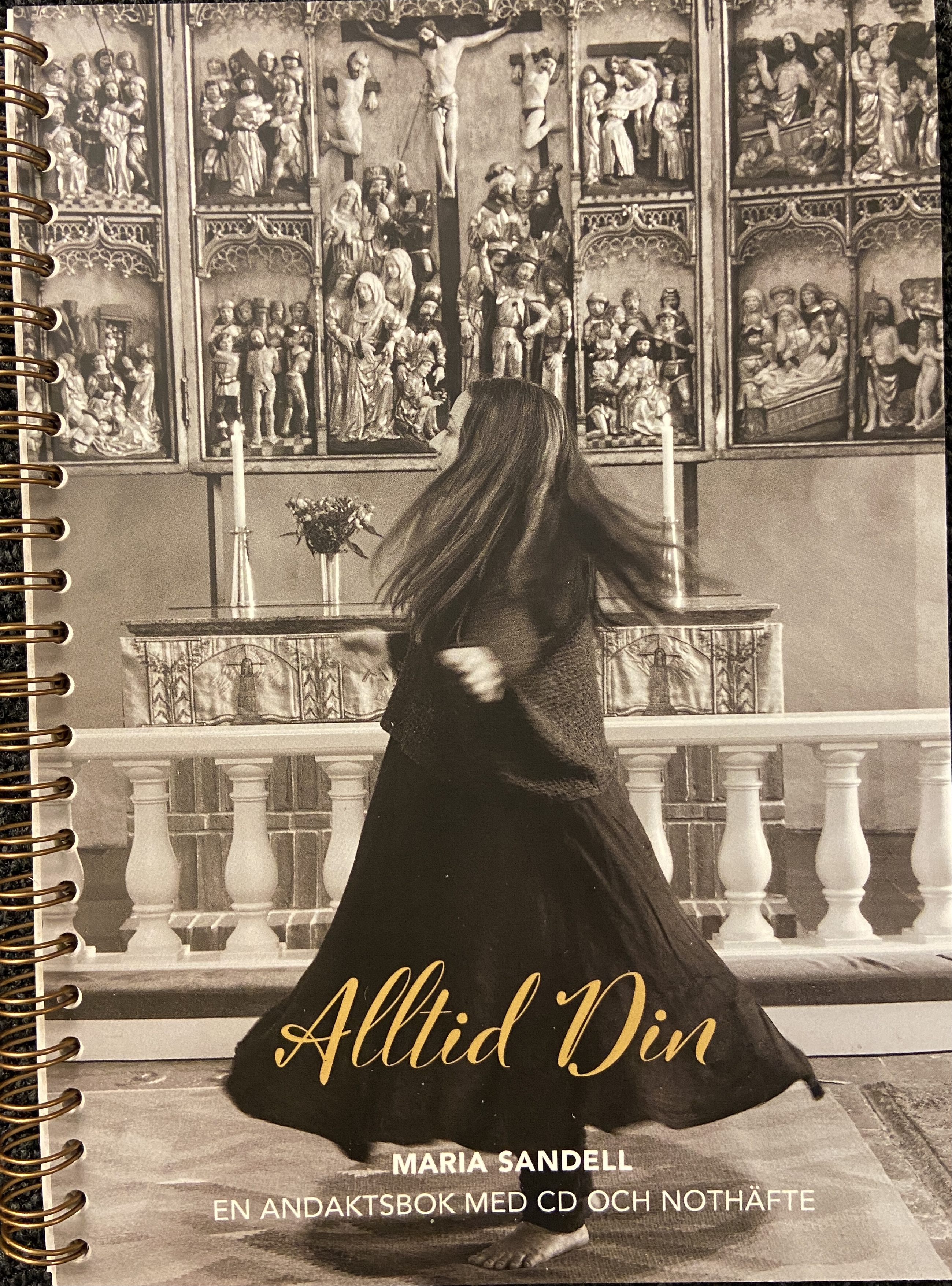 Maria Sandell "Alltid din" - en andaktsbok med cd och nothäfte. (maj 2021)