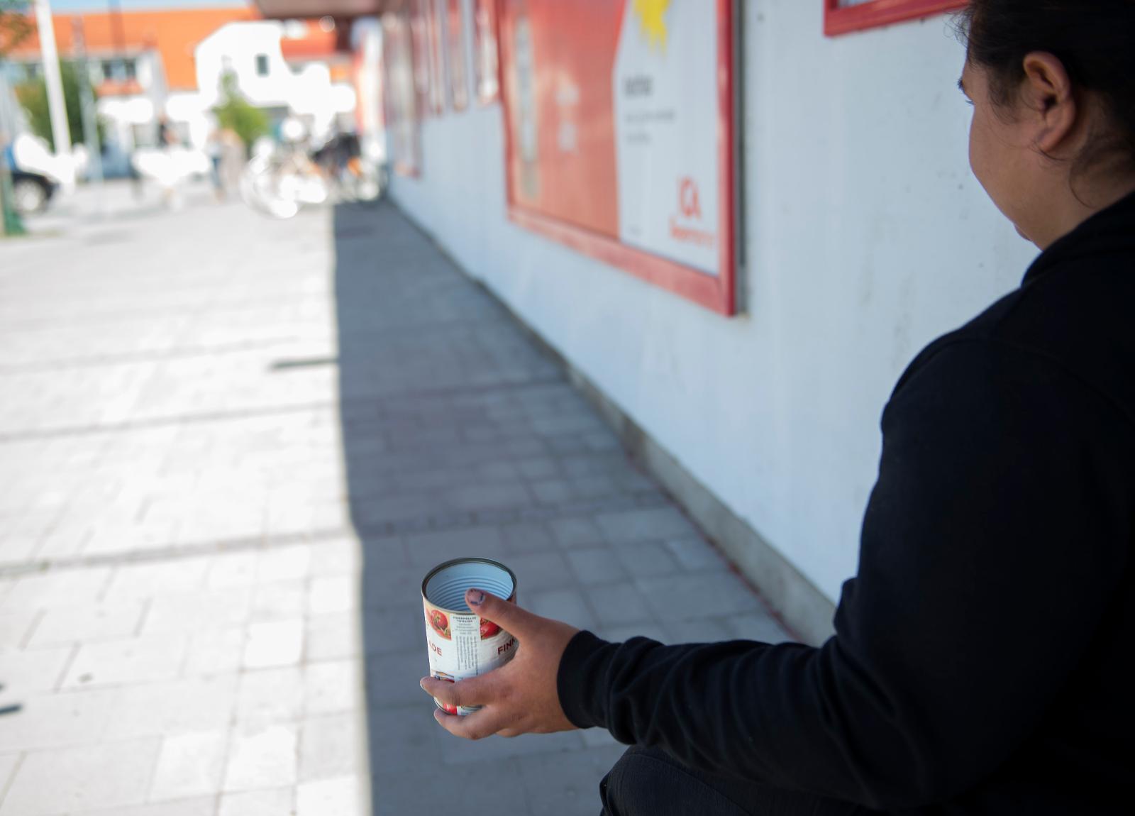 Tiggeritillstånd på is i Norrköping