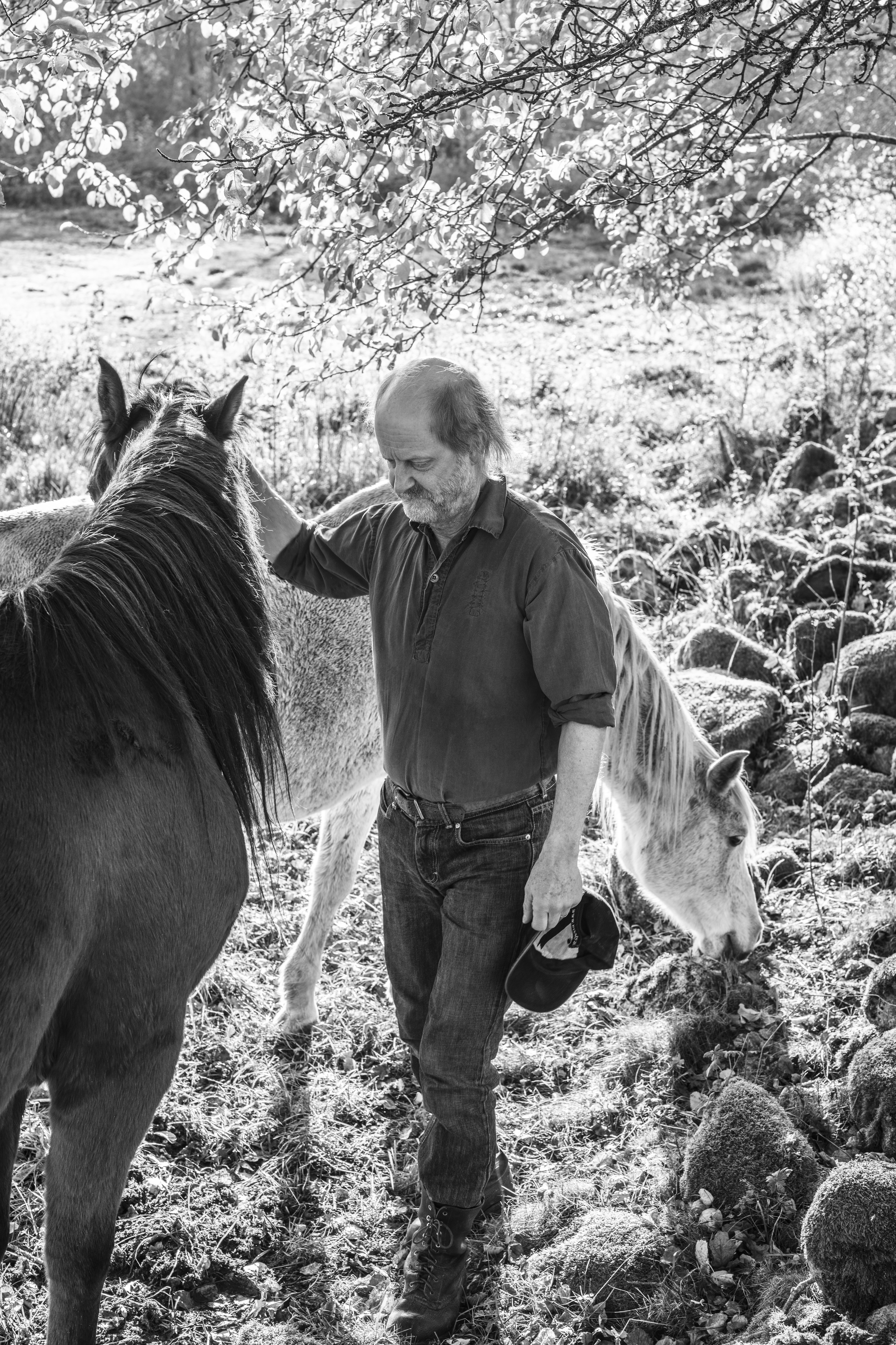 Magnus Malm. Fotografert i sitt hjem i Asklanda i Vårgårda kommune, Sverige.