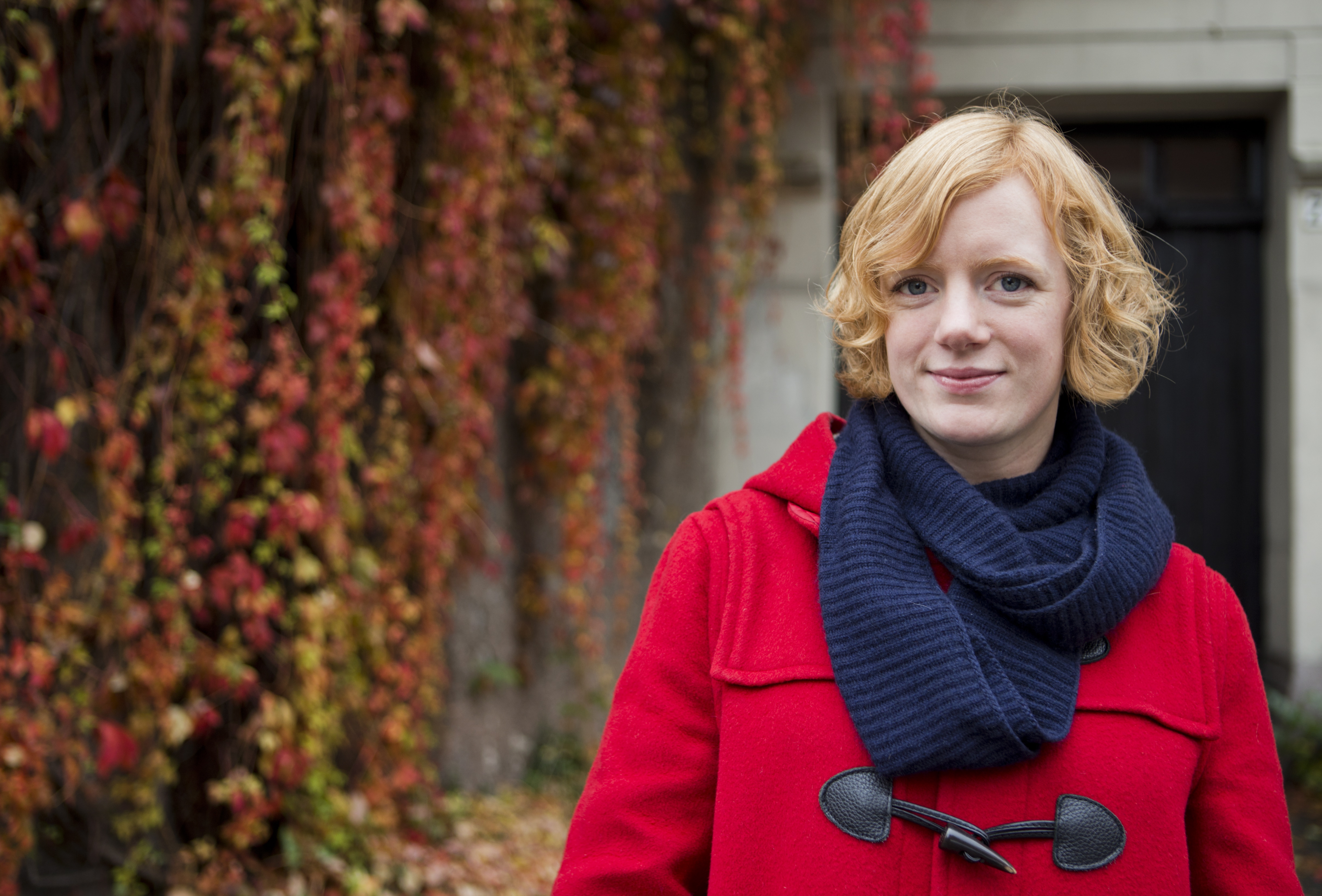 OSLO  20121017.
Erika Fatland har skrevet boka " Året uten sommer " som kommer ut på Kagge forlag. 
Foto: Berit Roald / NTB