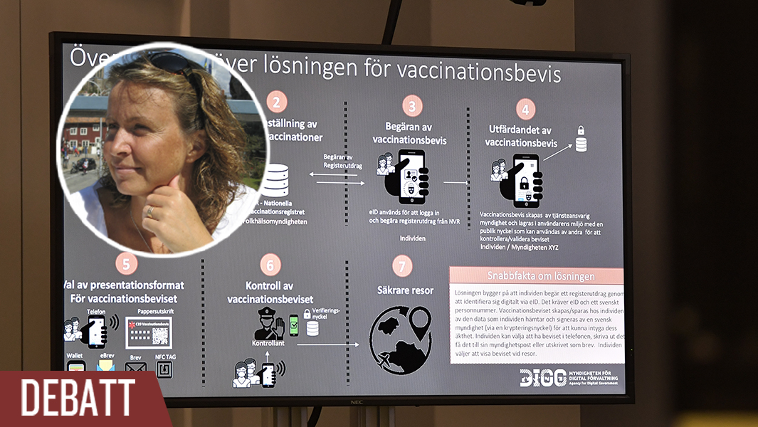 Vaccinationsbevis är en god idé – också i kyrkorna