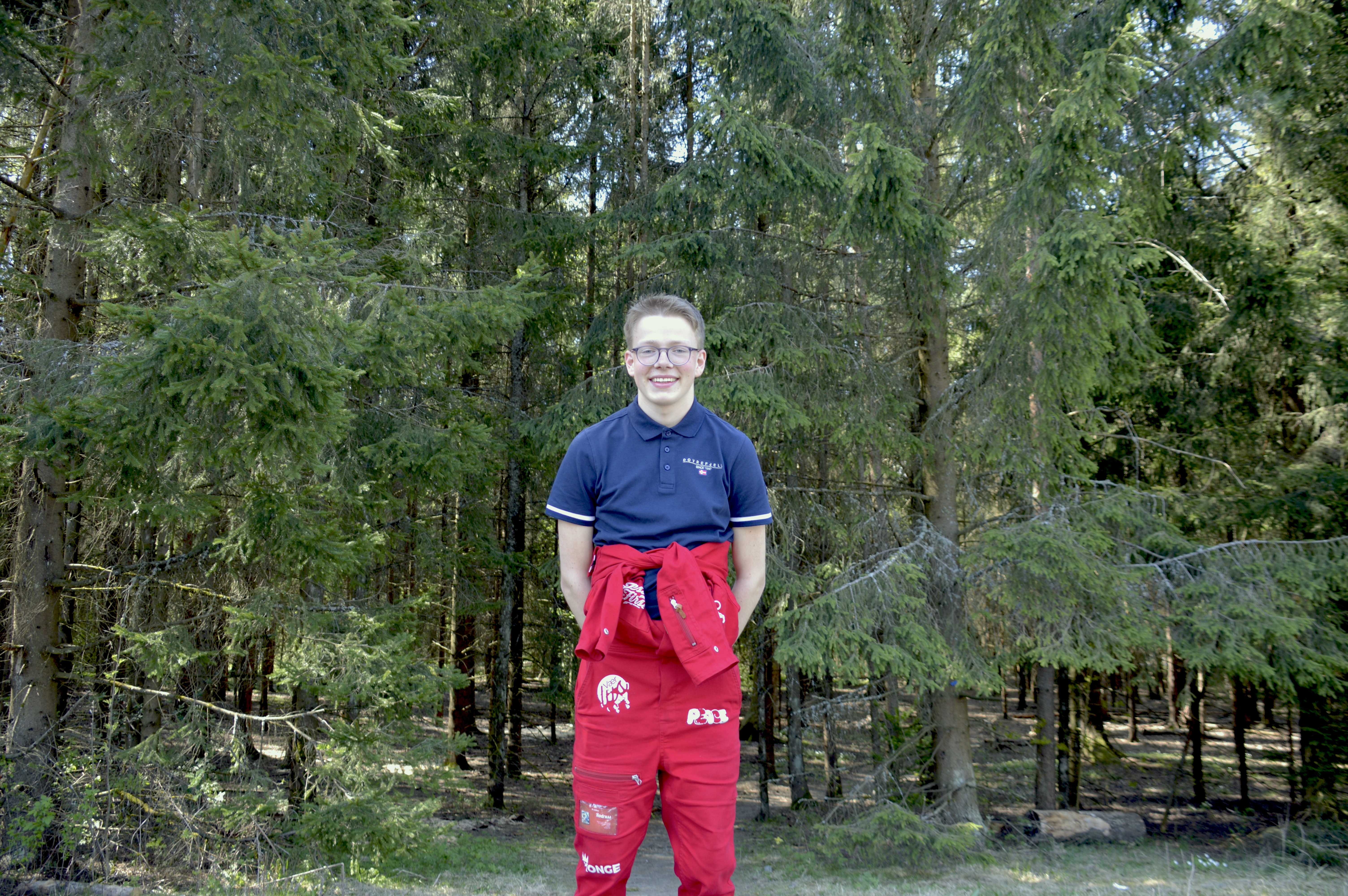 KRISTENRUSS: Peter (18) har kommet fra Stavanger for å være med på The Send.