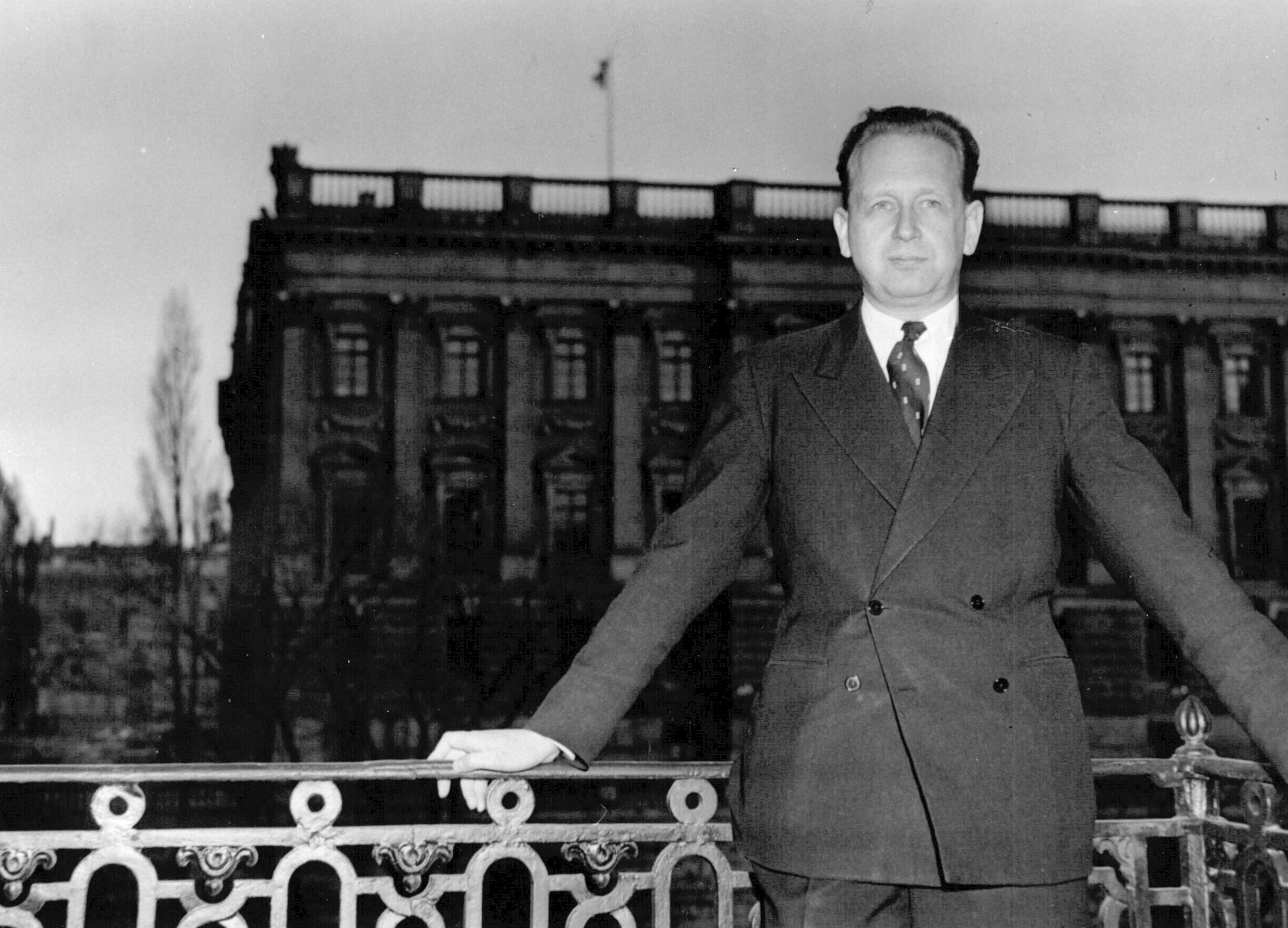 Stockholm 1953-04-01
FN:s generalsekreterare Dag Hammarskjöld
Foto: Pica / TT / kod 20360