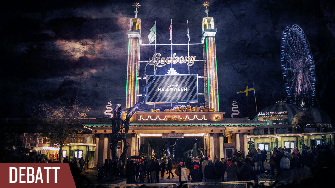 Oförståeligt att Liseberg stödjer ockulta inslag och skräck varje halloween