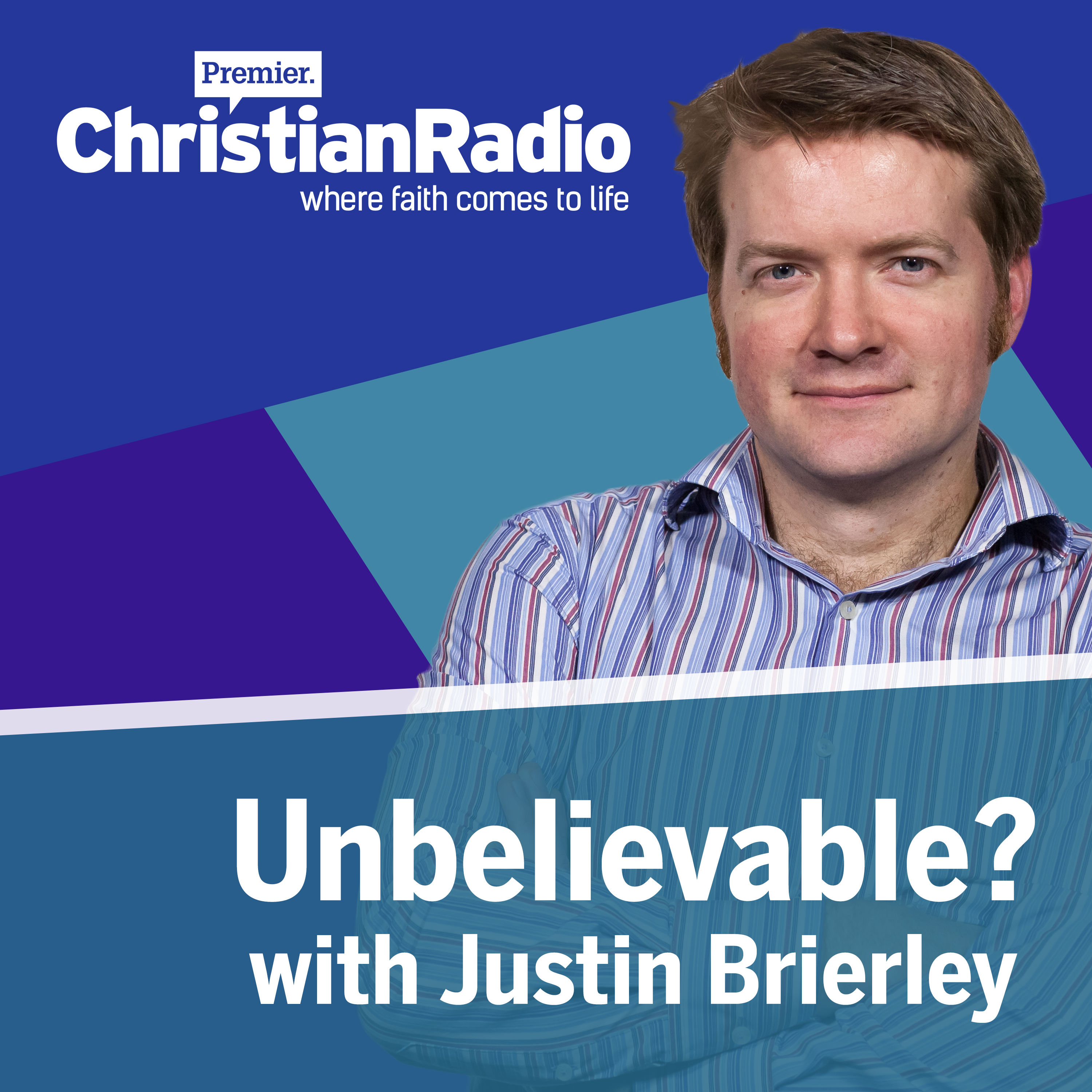 Justin Brierly driver podcasten "Unbelievable?"