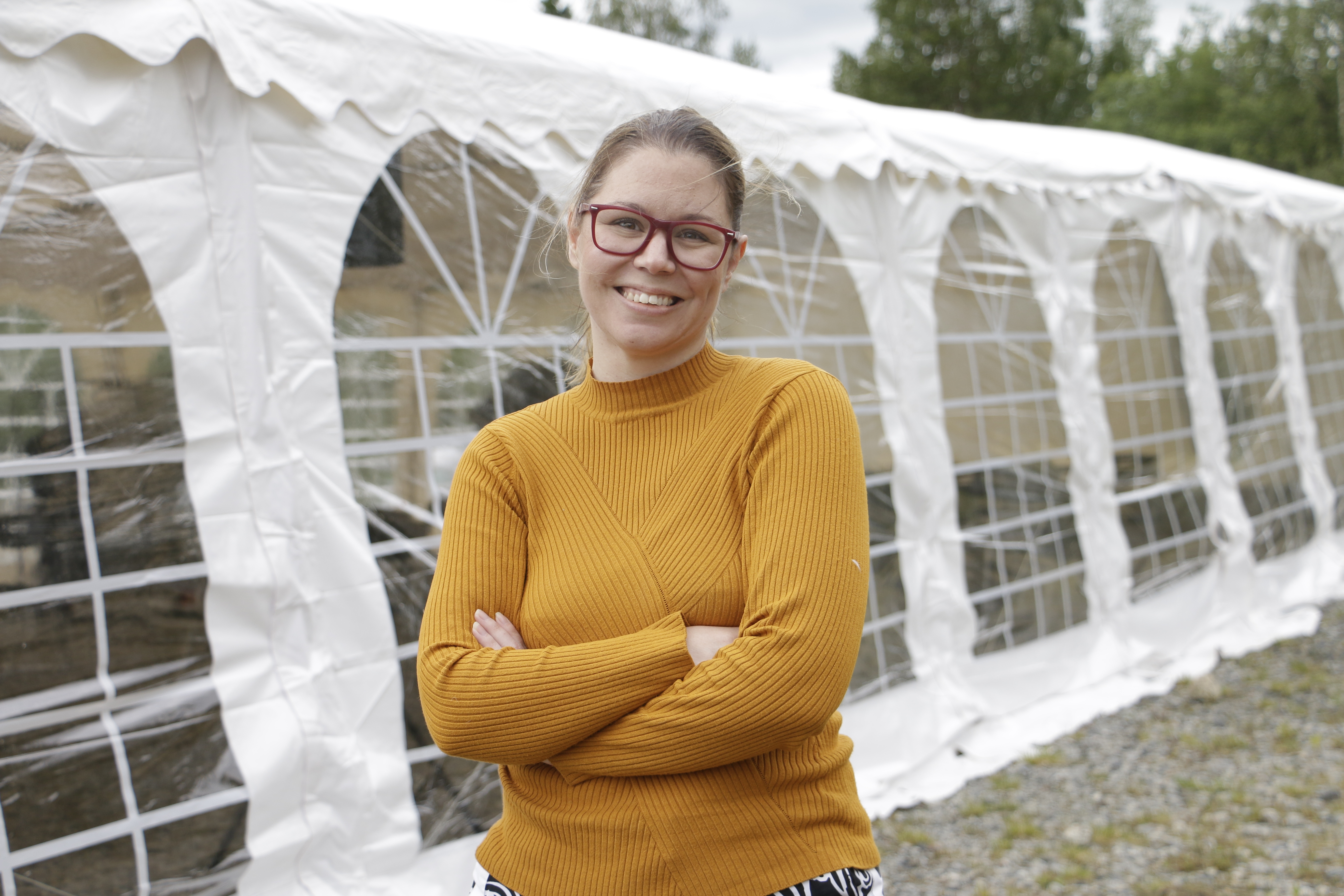 Maria Flodin, pastor och föreståndare i Pingstkyrkan i Timrå.