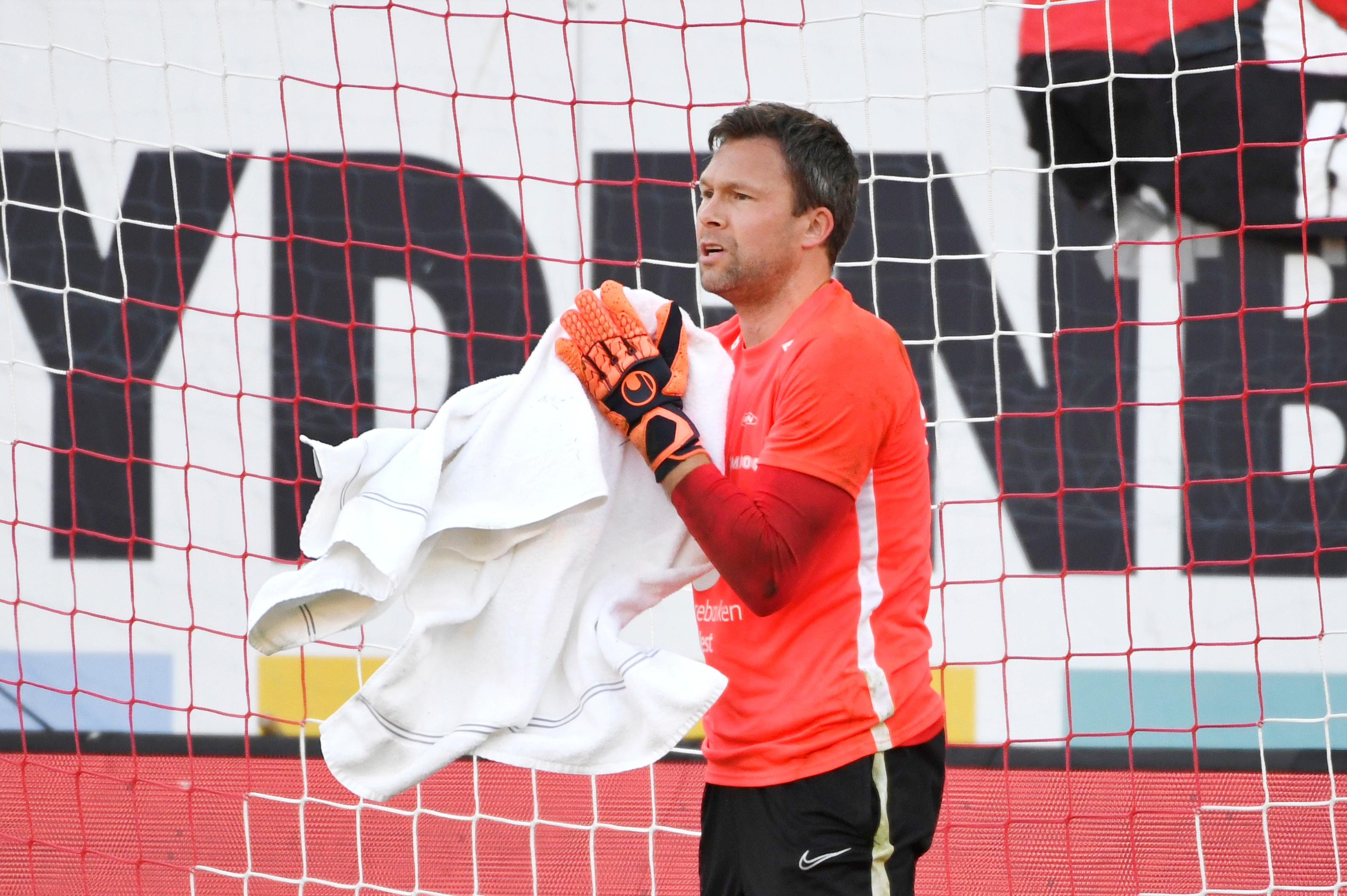 Bergen  20190422.
Branns keeper Håkon Opdal før eliteseriekampen i fotball mellom Brann og Vålerenga på Brann Stadion.
Foto: Marit Hommedal / NTB scanpix