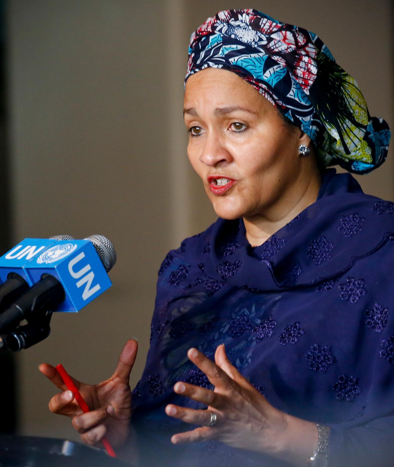 Biträdande generalsekreteraren för FN, Amina Mohammed, talade gott om arbetet bland religiöst baserade organisationer under ett möte med den brittiska organisationen Christian Aid.