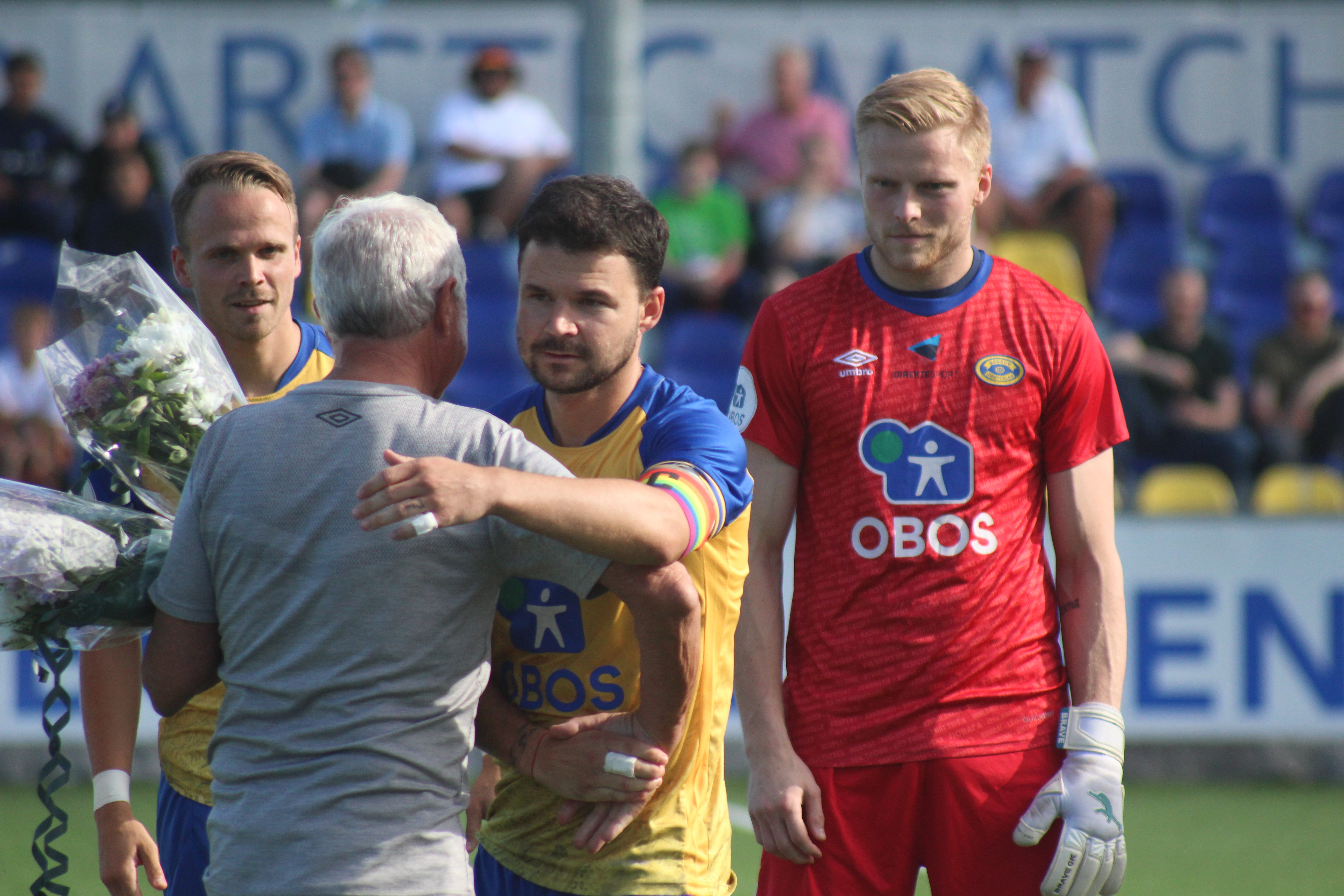 Preben Mankowitz spilte sin 250. kamp for Grorud, hjemme mot Sandnes Ulf torsdag.