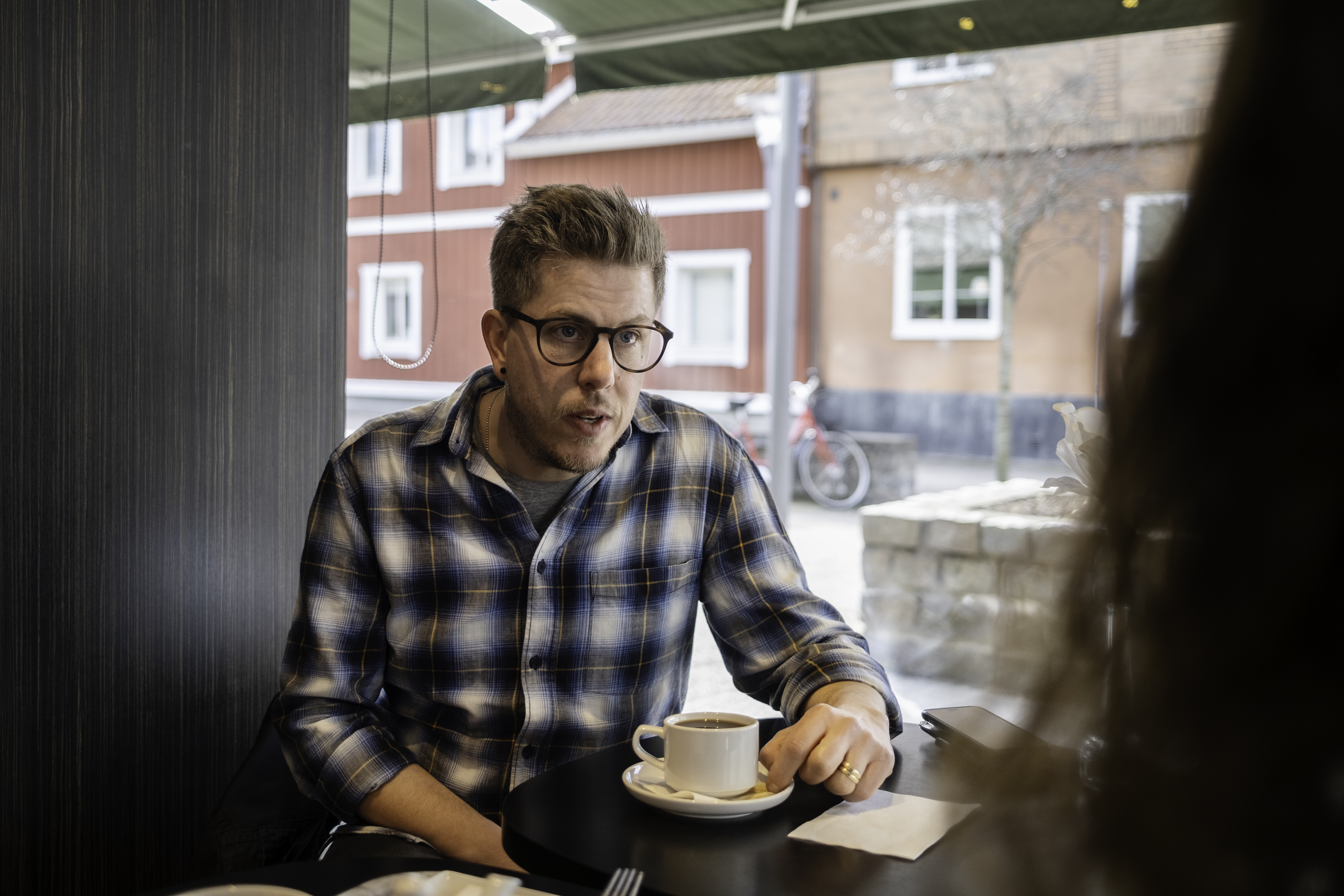 Daniel Berner, pastor i alliansförsamlingen i Värne, intervjuad i Vetlanda.