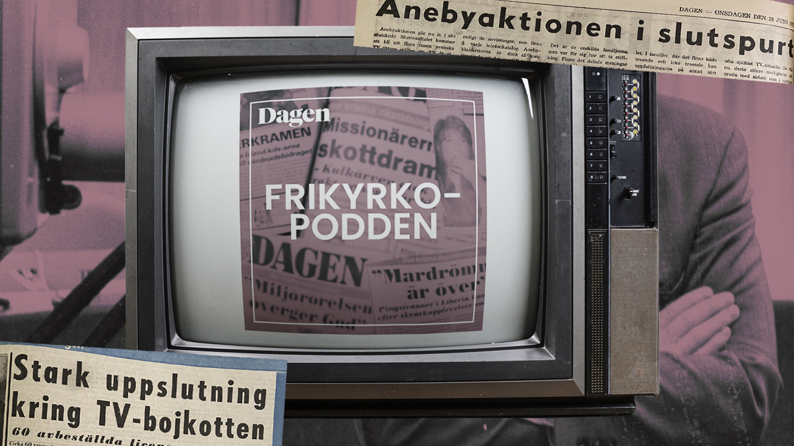 Tusentals ställde tv:n i garderoben i protest