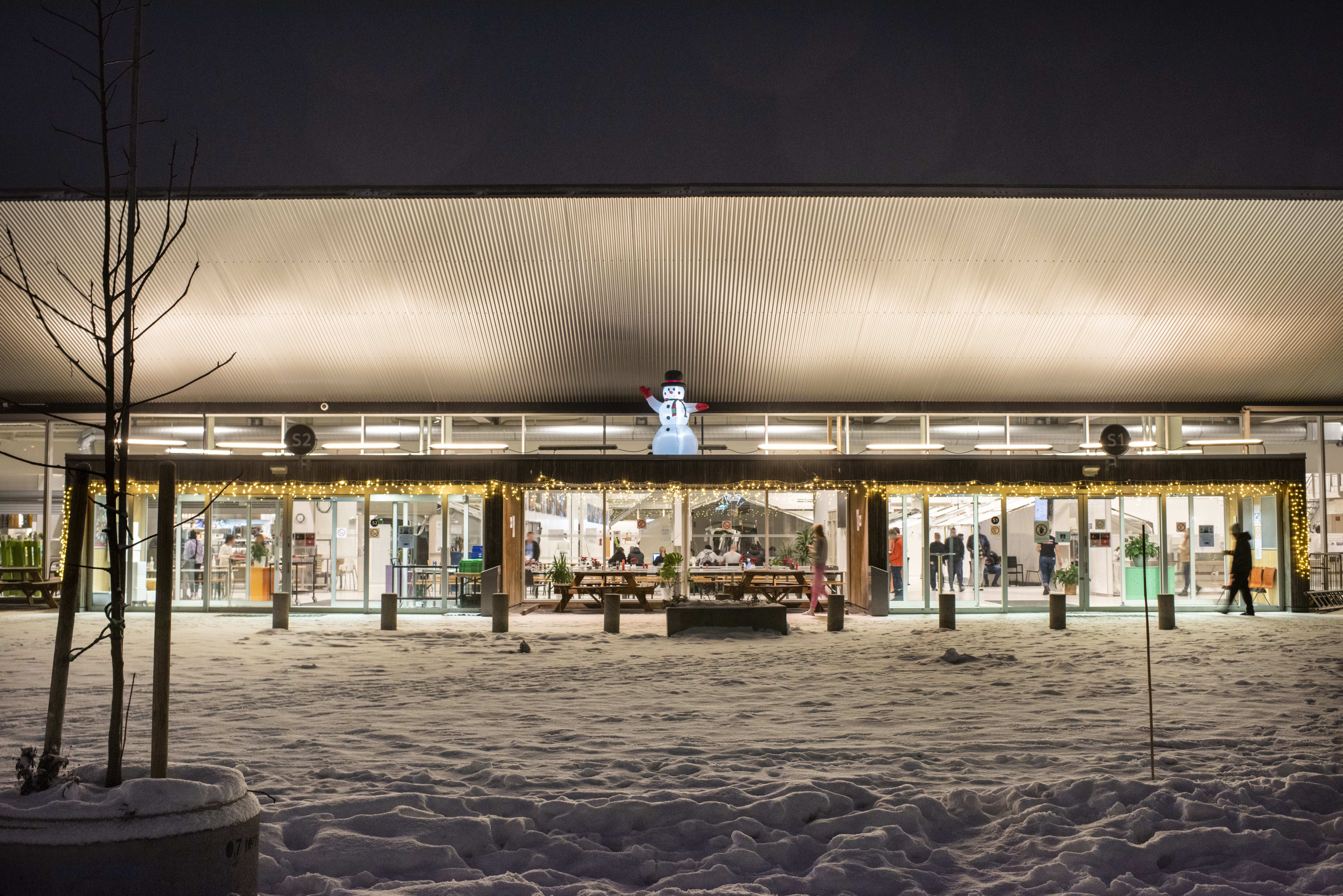 Se bilder fra årets julemarkering på Nasjonalt ankomstsenter