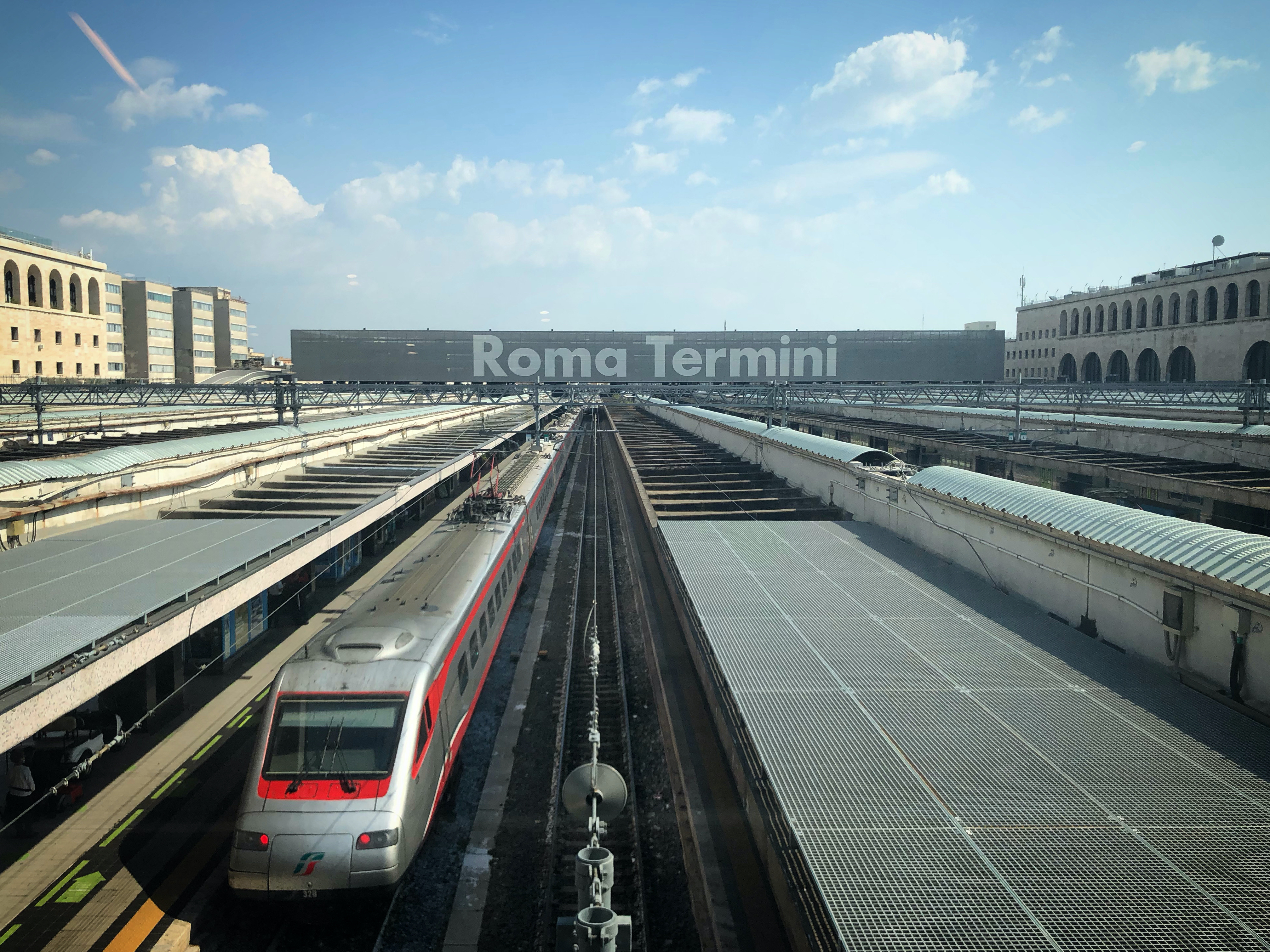 tågstation i Rom