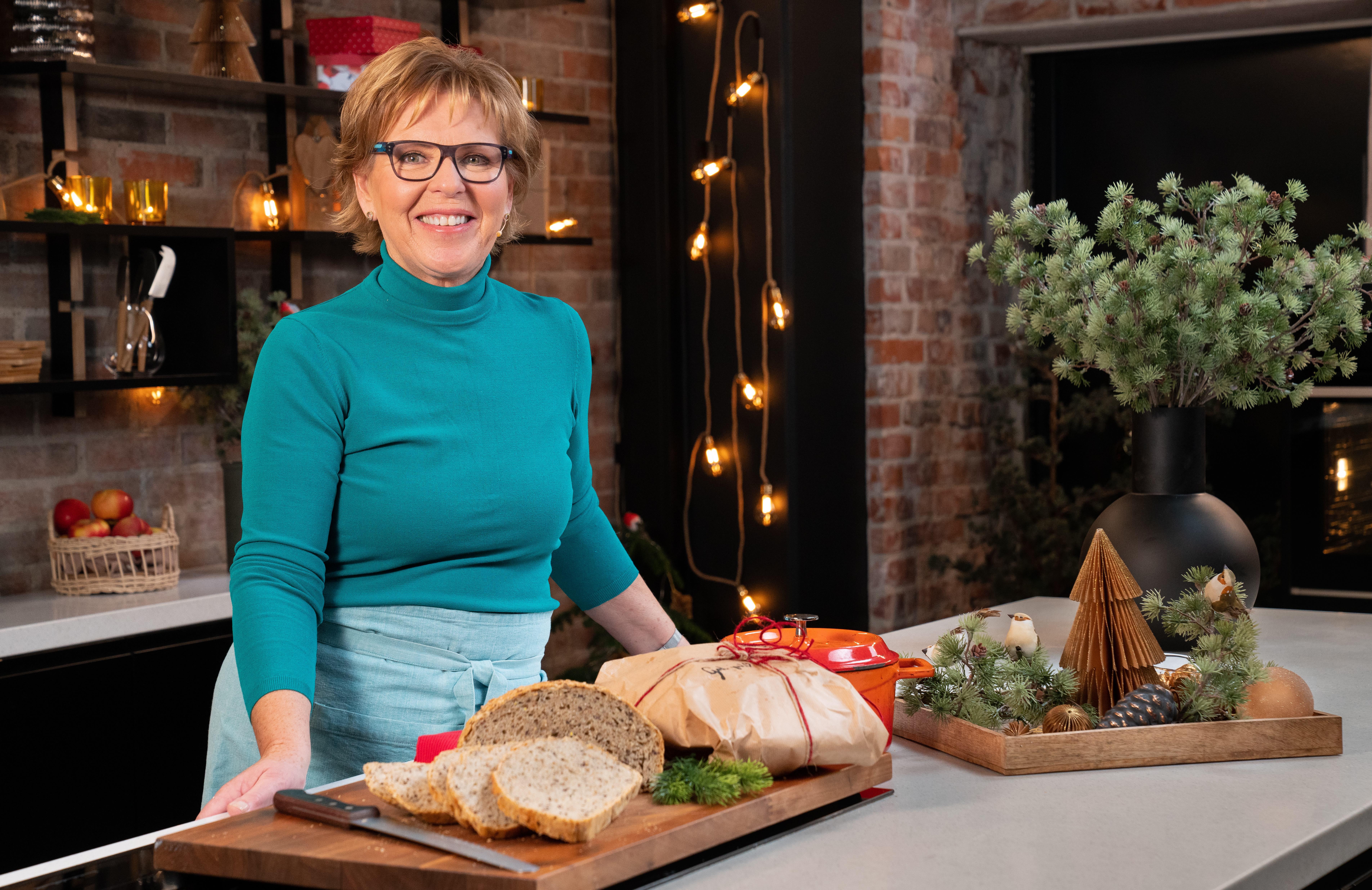 Wenche Andersen Wenches kjøkken God morgen Norge. Bildene kan kun brukes av media i forbindelse med omtale av TV 2 eller TV 2s programmer.
FOTO: Espen Solli / TV 2