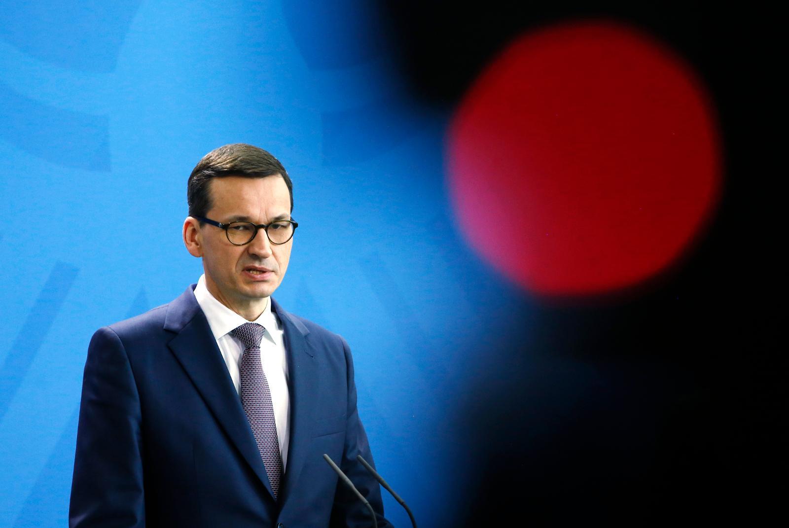 Polens premiärminister Mateusz Morawiecki