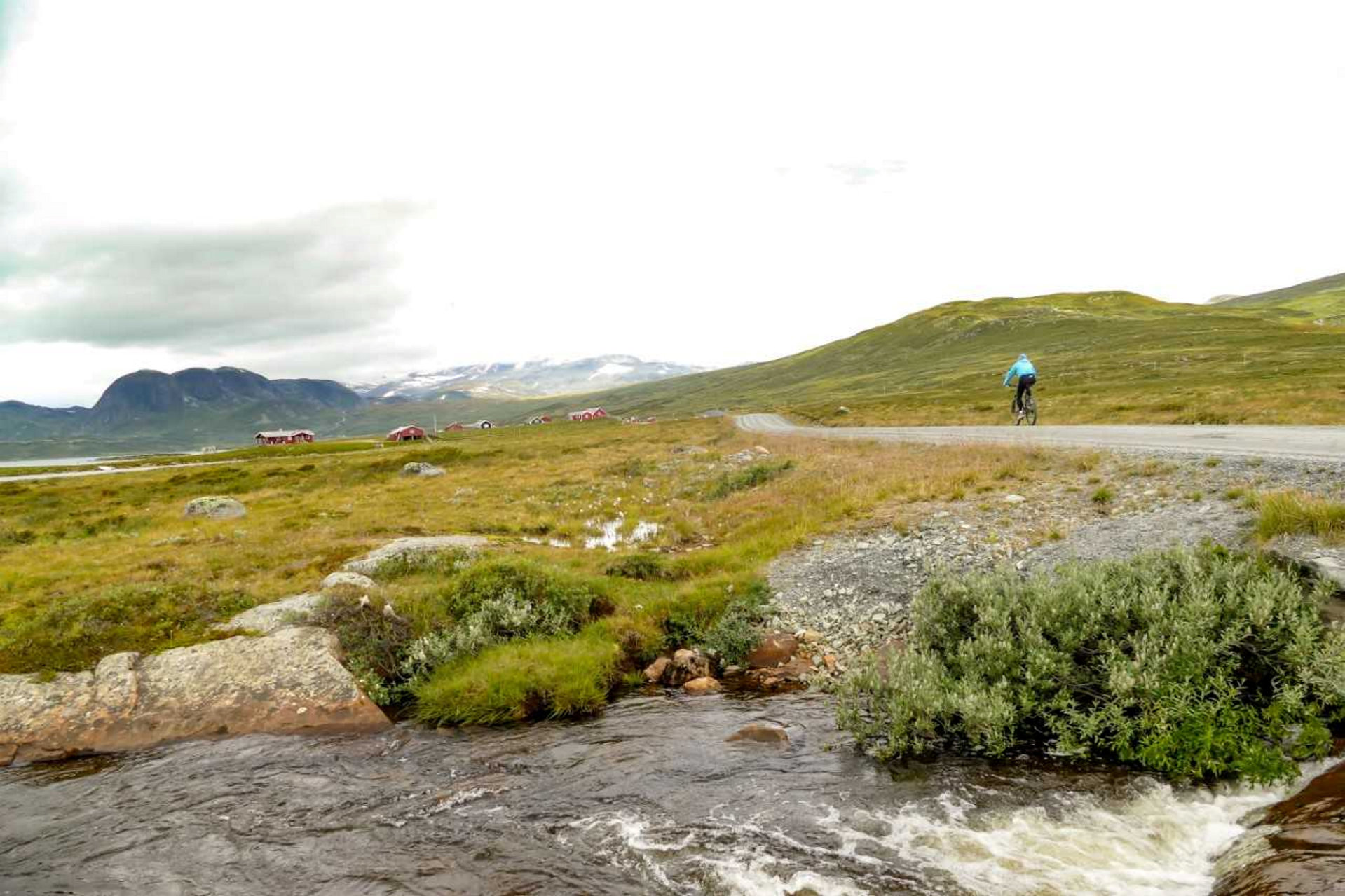 Jotunheimvegen er et godt sykkelalternativ. 