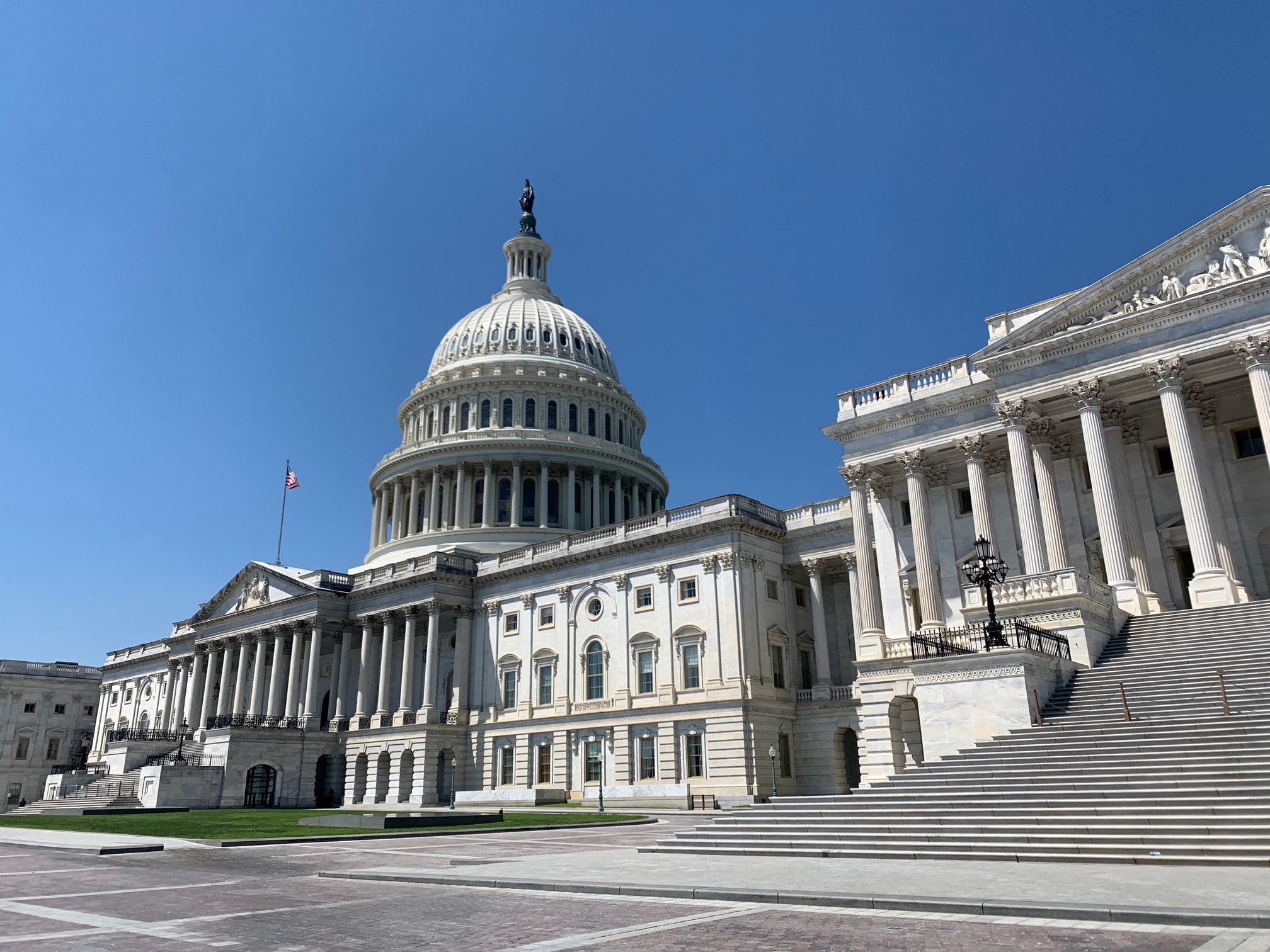 Det holdes kongressvalg i USA 8. november. Her kongressbygningen på Capitol Hill i Washington D. C.